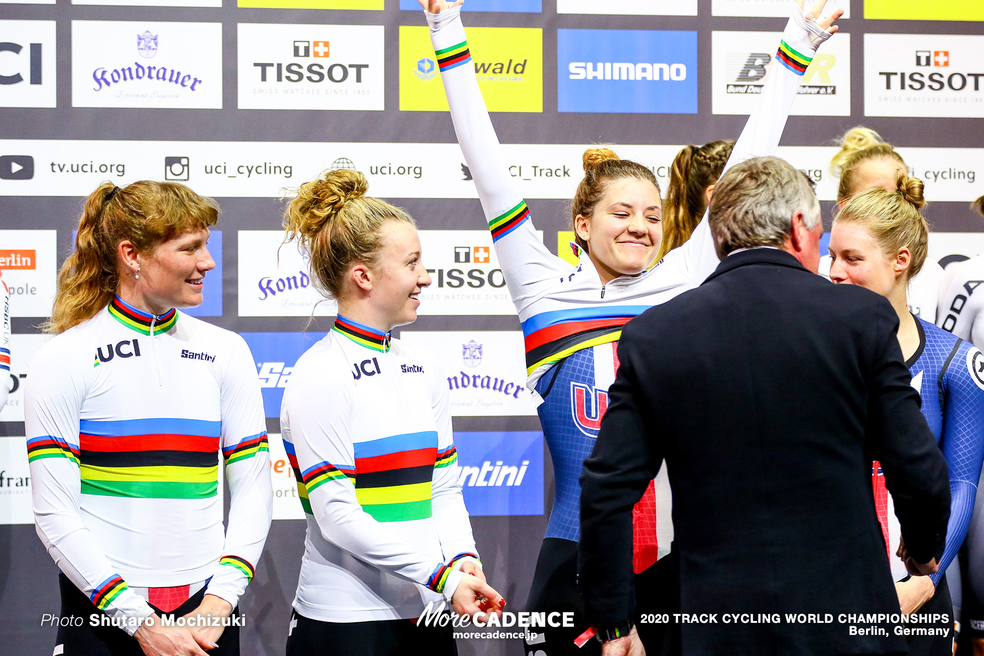 Final Womens Team Pursuit Track Cycling World