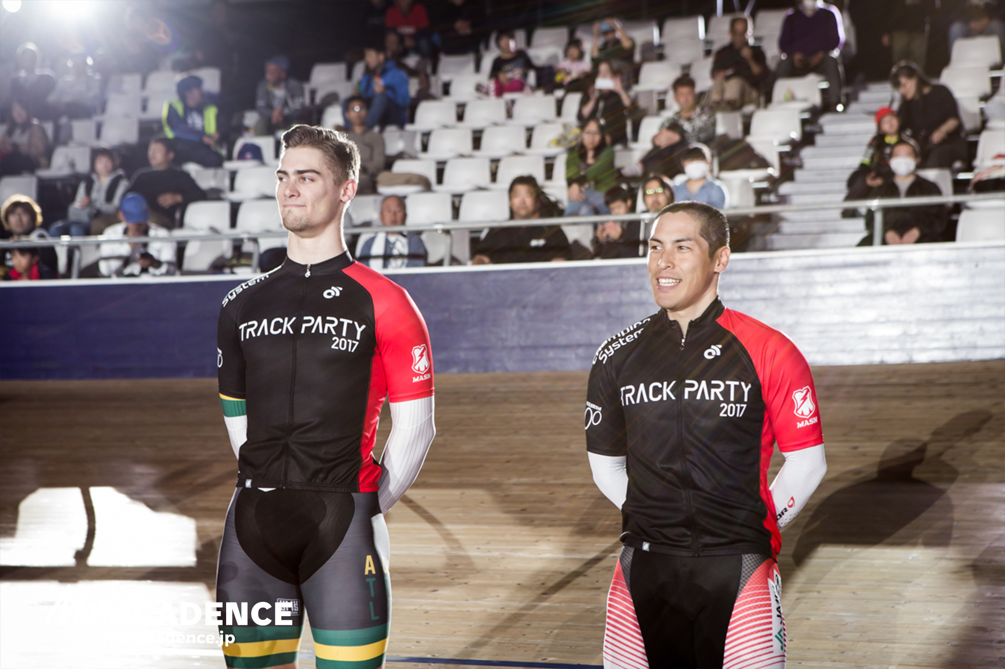 Matthew Glaetzer(Australia National Team) & 河端朋之（日本ナショナルチーム）