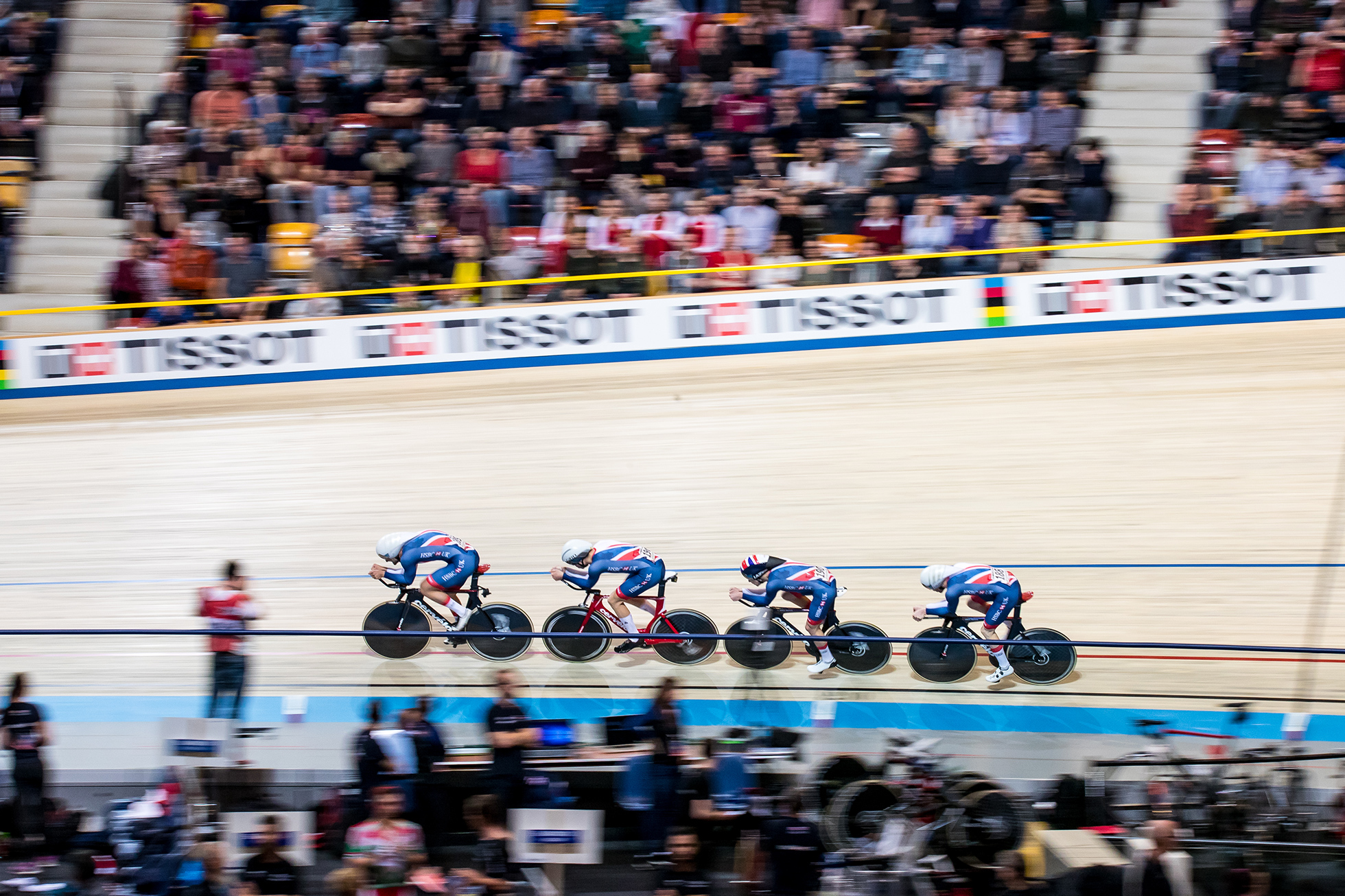 男子チームパシュート決勝,イギリス