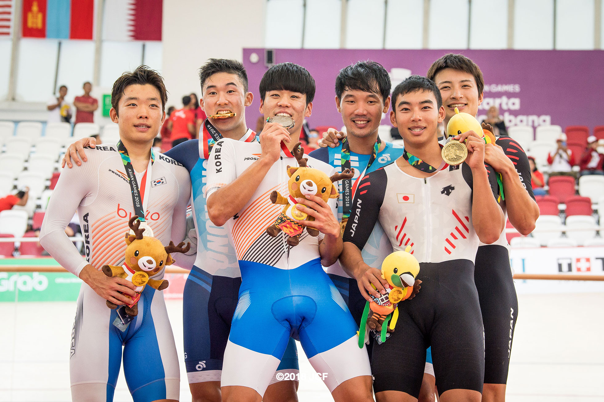 2018アジア大会男子マディソン橋本英也＆今村駿介