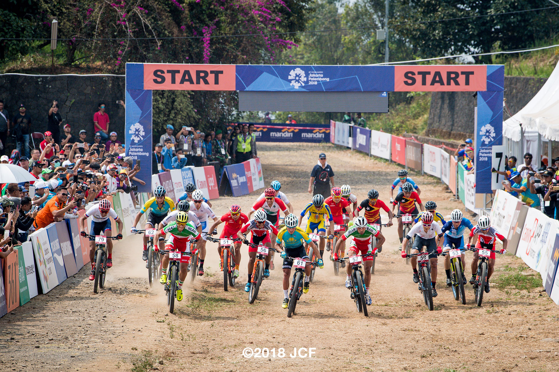 アジア大会2018MTB 沢田時