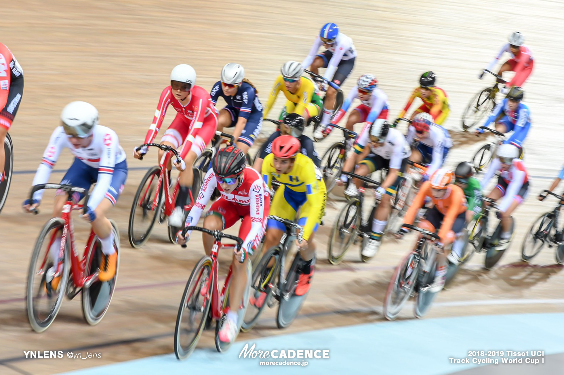 2018-2019 TRACK CYCLING WORLD CUP I Women's Point Race