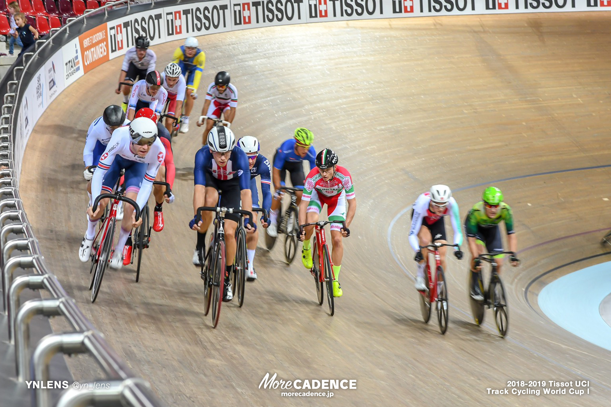 2018-2019 TRACK CYCLING WORLD CUP I Men's Point Race