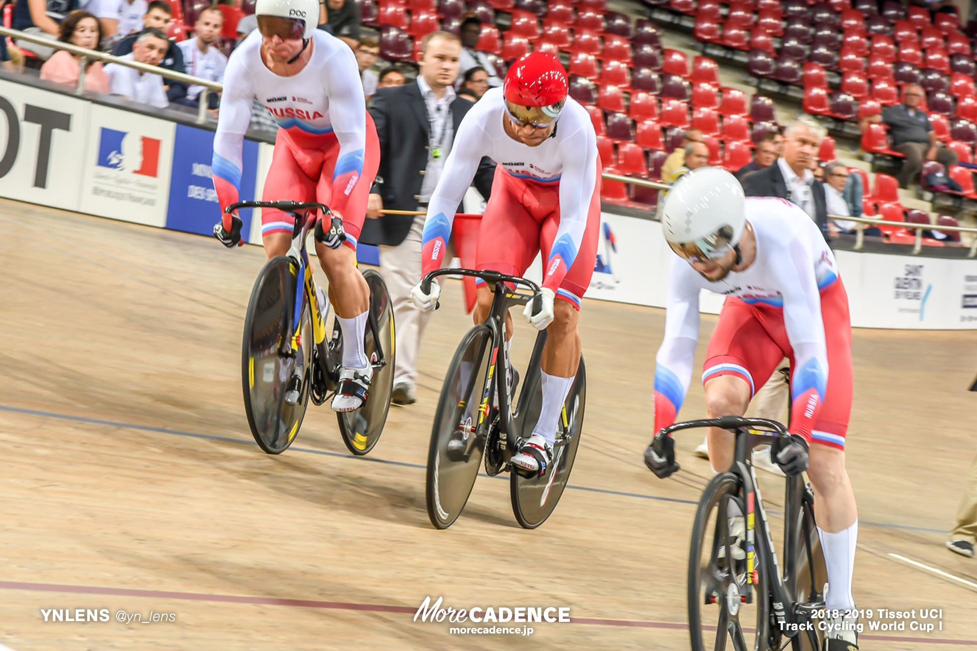2018-2019 TRACK CYCLING WORLD CUP I Men's Team Sprint