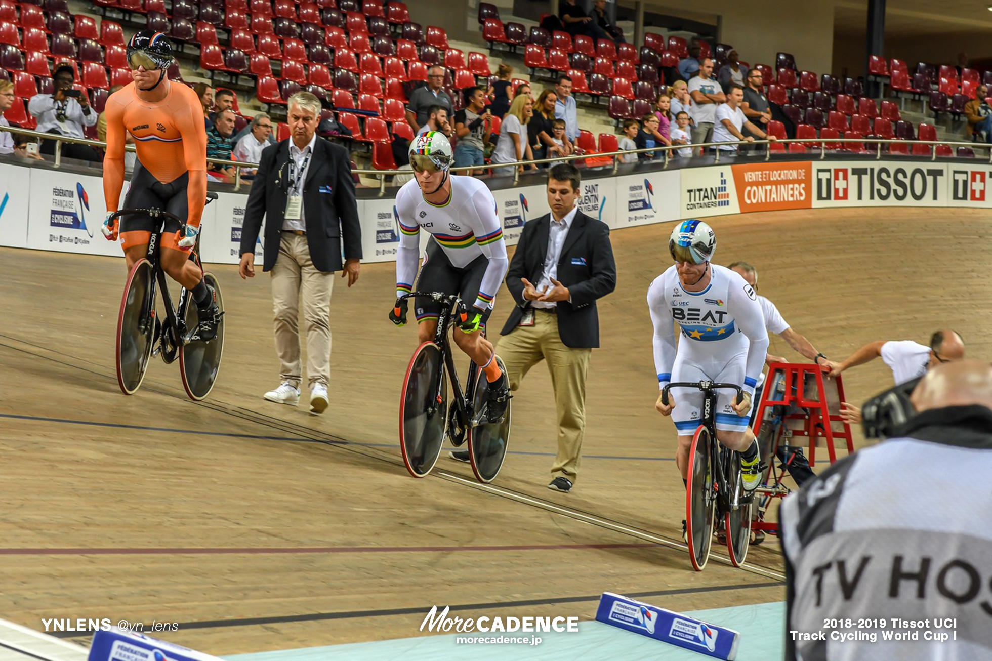 2018-2019 TRACK CYCLING WORLD CUP I Men's Team Sprint