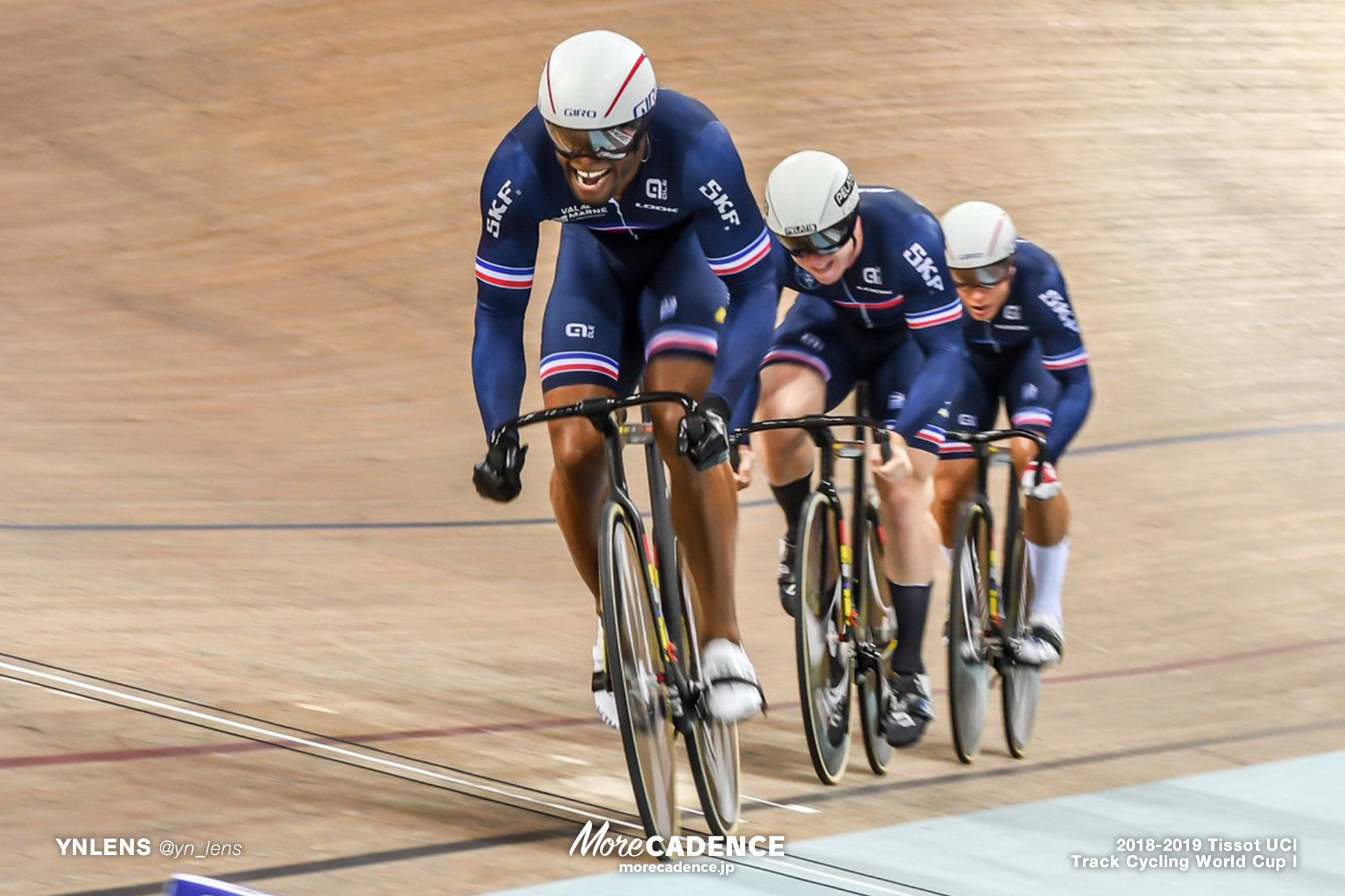 2018-2019 TRACK CYCLING WORLD CUP I Men's Team Sprint