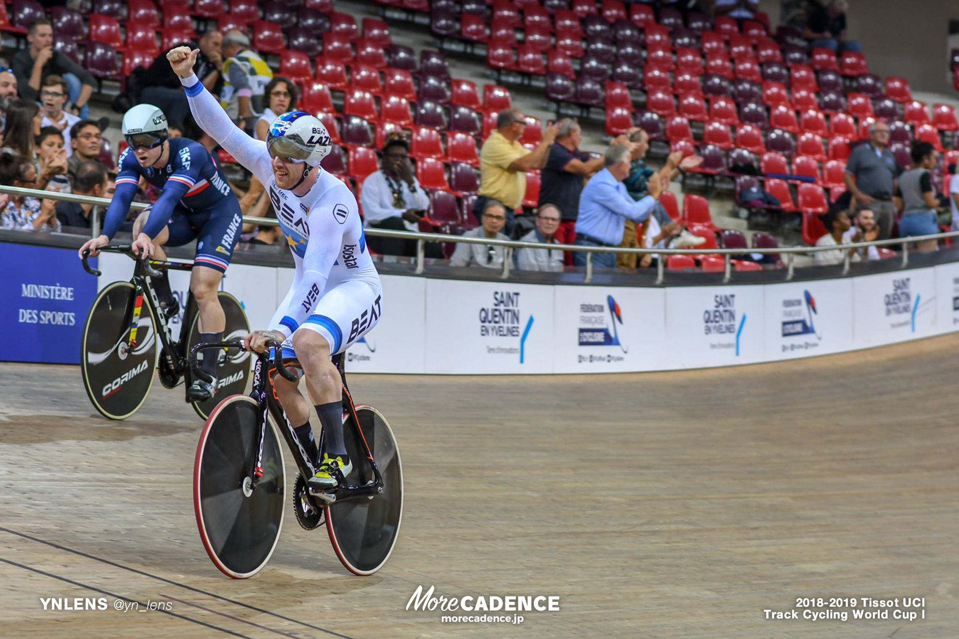 2018-2019 TRACK CYCLING WORLD CUP I Men's Team Sprint