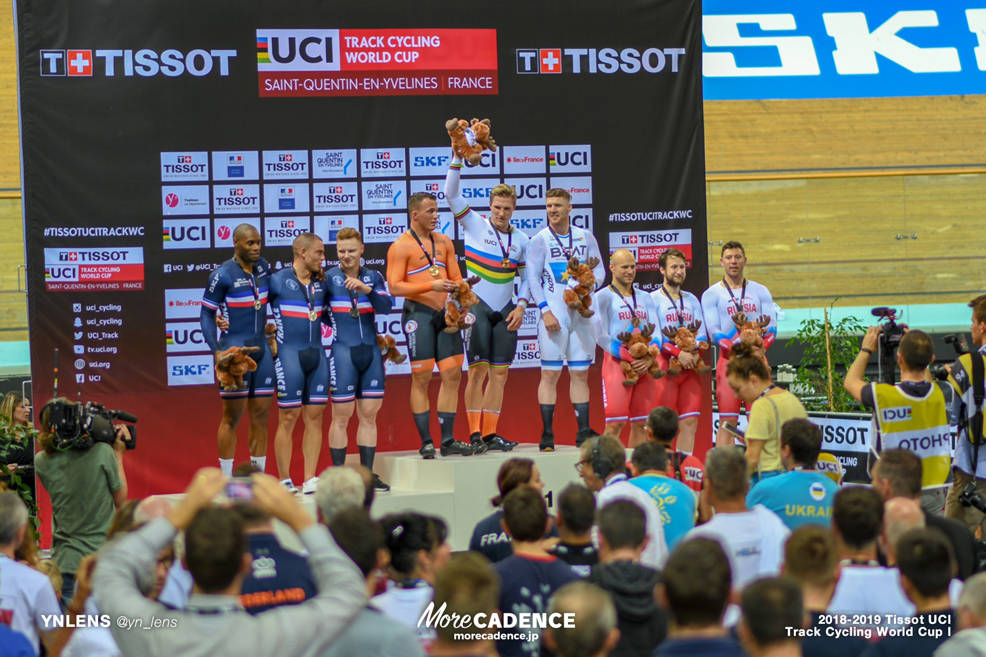 2018-2019 TRACK CYCLING WORLD CUP I Men's Team Sprint