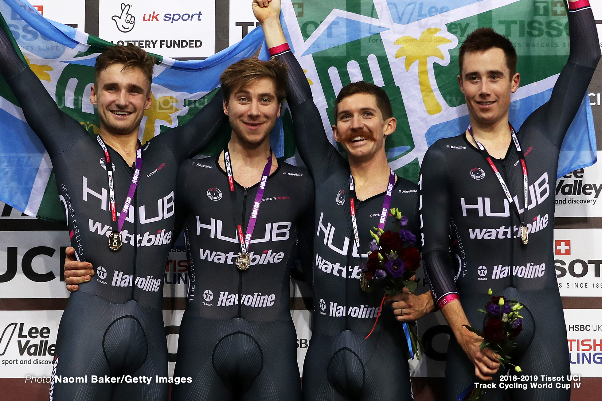 Men's Team Pursuit/Final/2018-2019 Track Cycling World Cup IV London