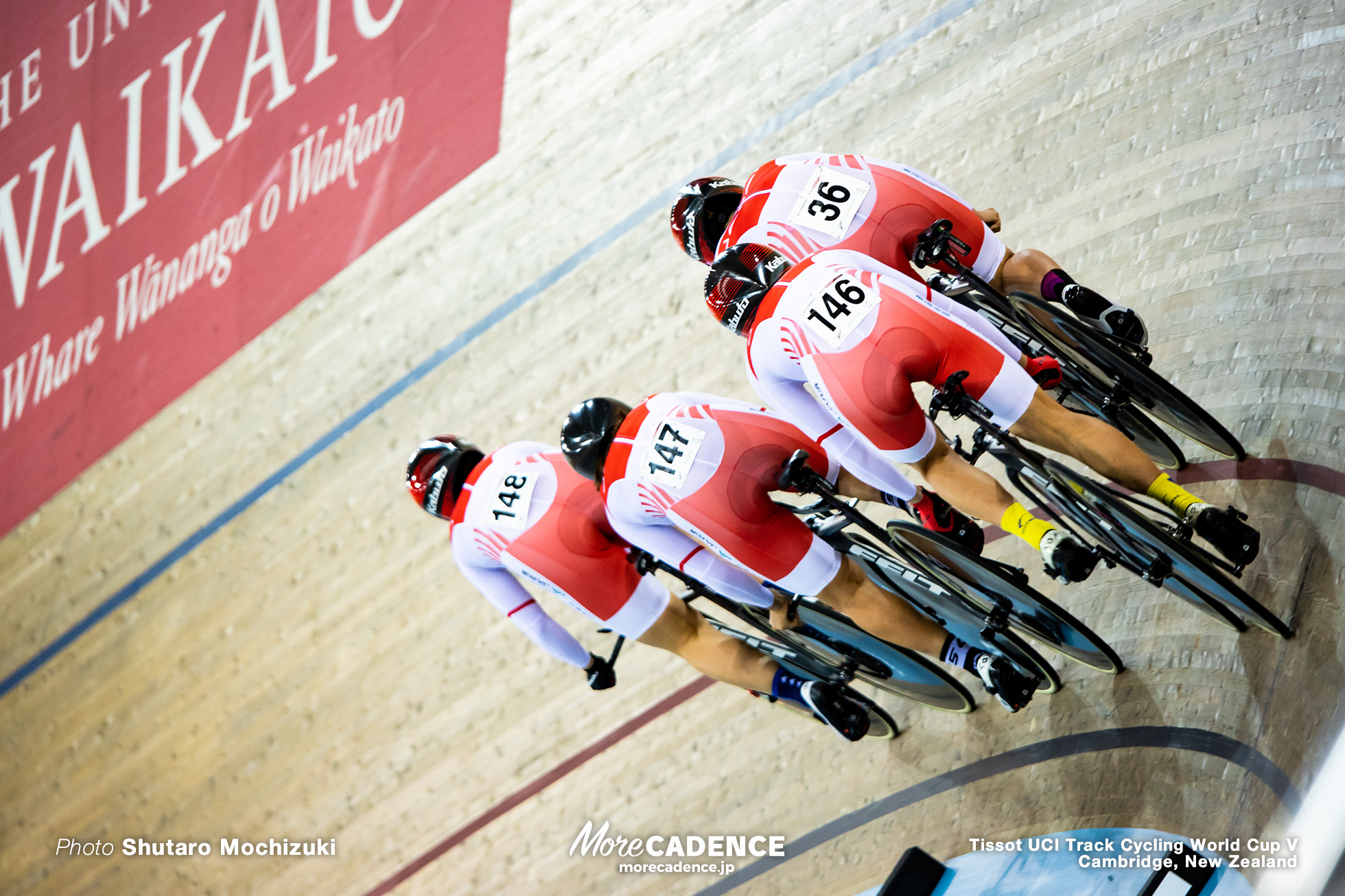 Qualifying / Women's Team Pursuit / Track Cycling World Cup V / Cambridge, New Zealand