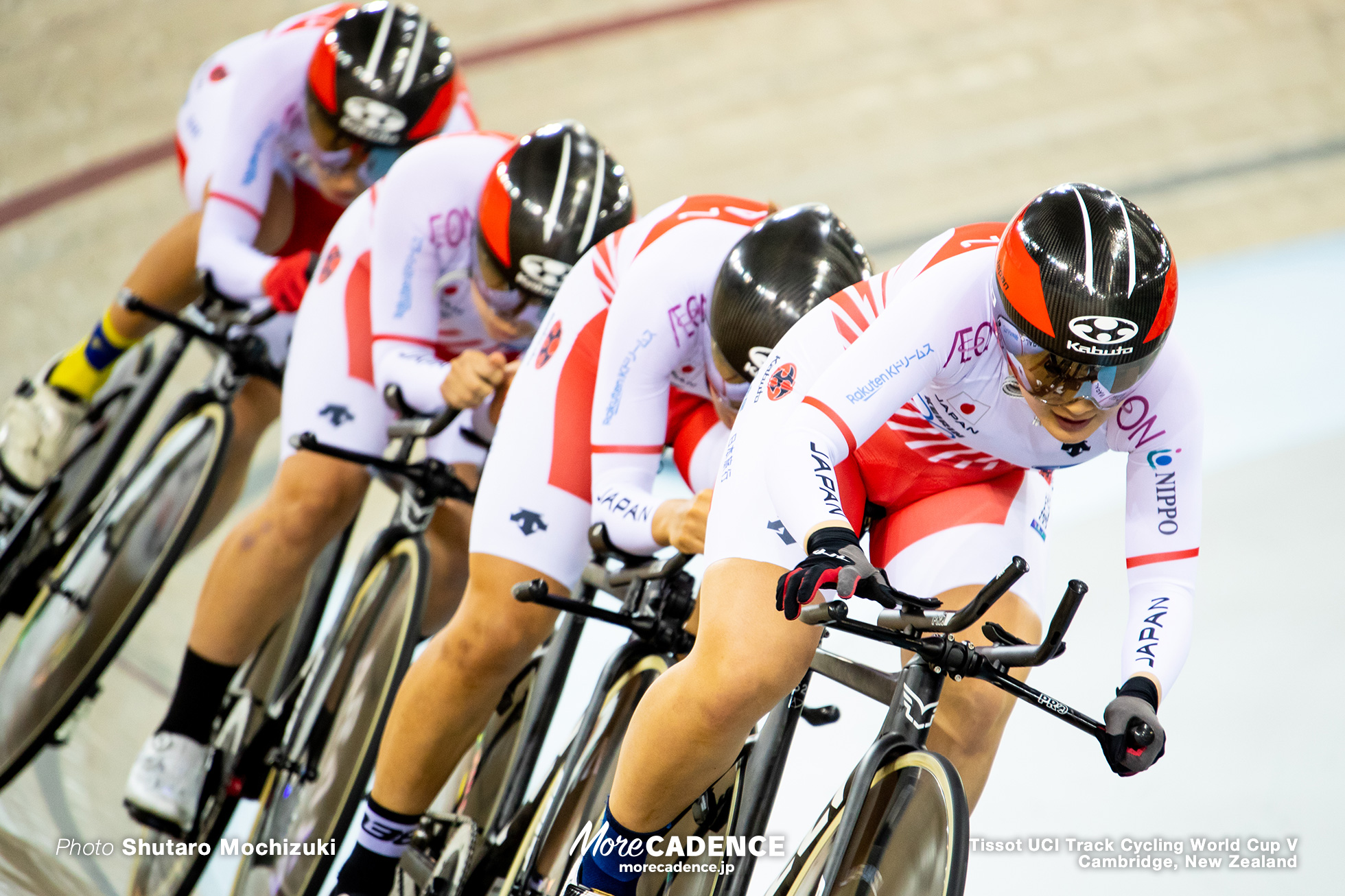 Qualifying / Women's Team Pursuit / Track Cycling World Cup V / Cambridge, New Zealand