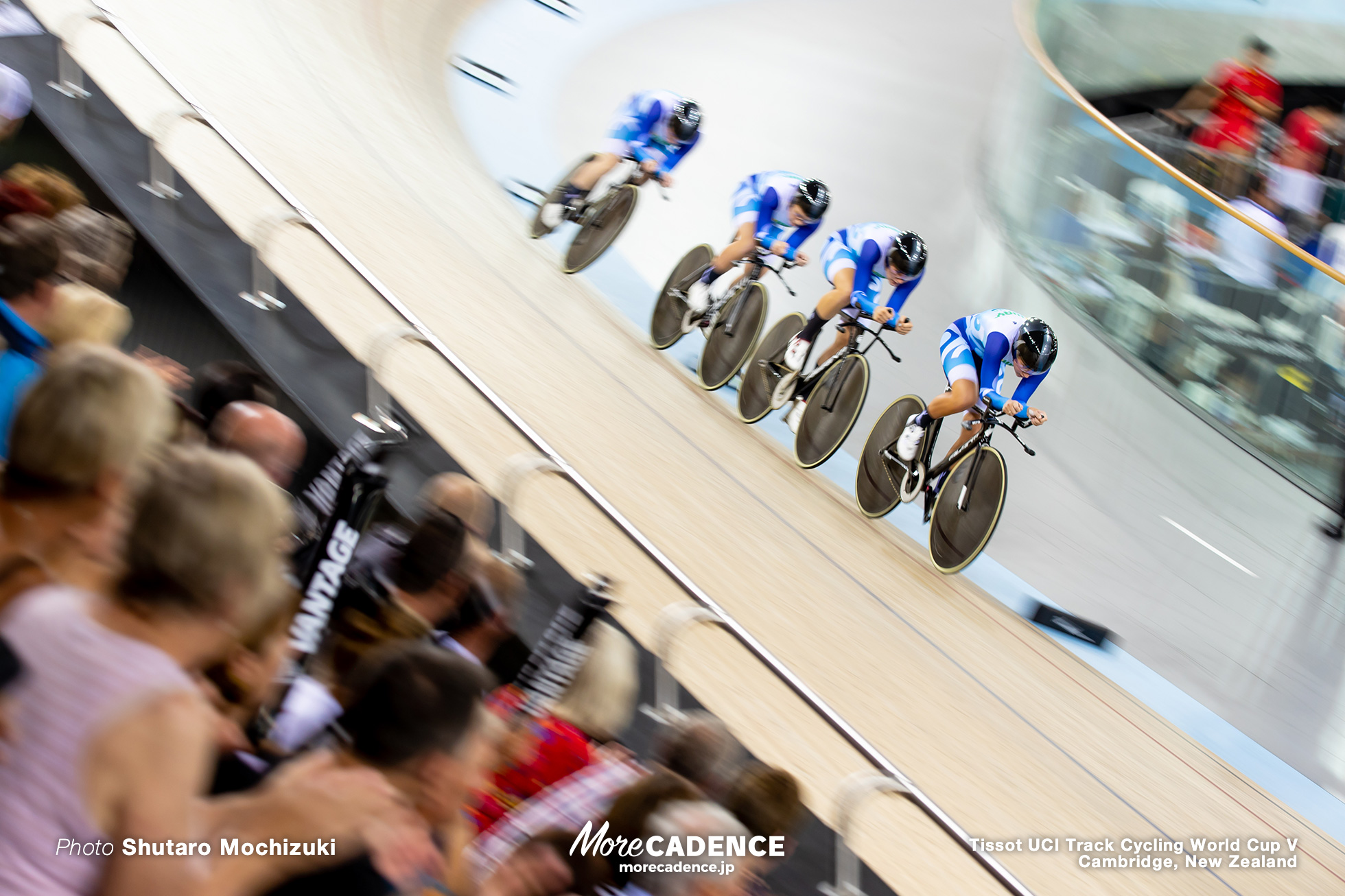 Final / Women's Team Pursuit / Track Cycling World Cup V / Cambridge, New Zealand