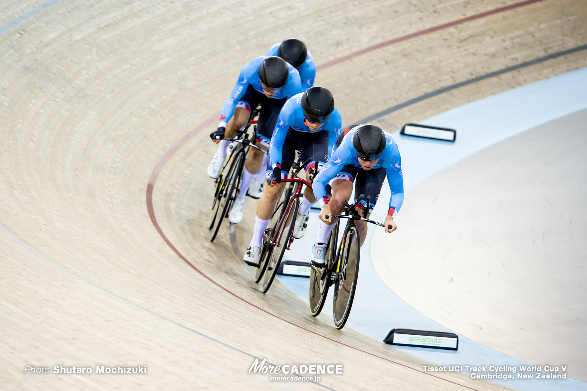 Final / Women's Team Pursuit / Track Cycling World Cup V / Cambridge, New Zealand