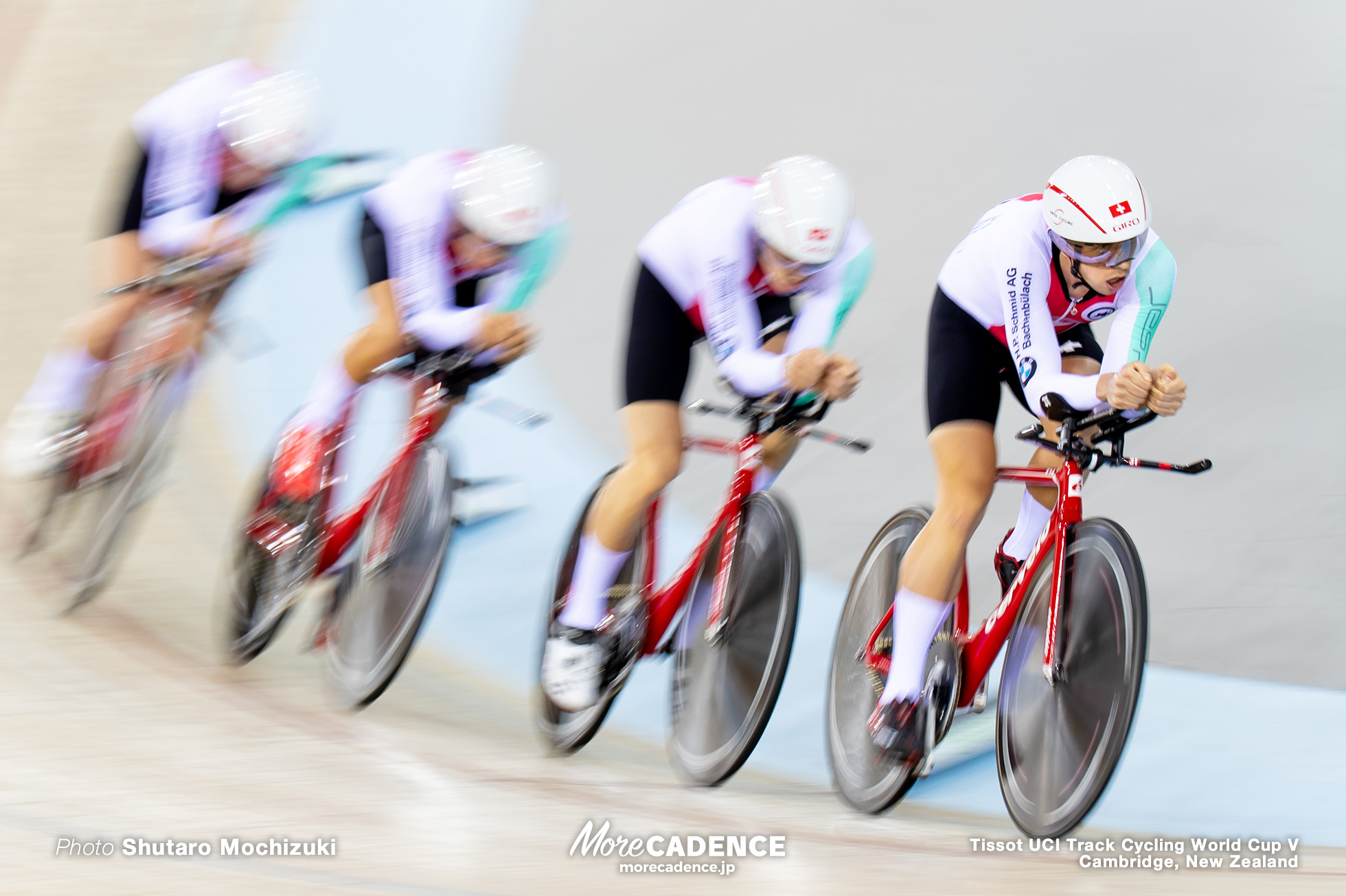 Final / Men's Team Pursuit / Track Cycling World Cup V / Cambridge, New Zealand