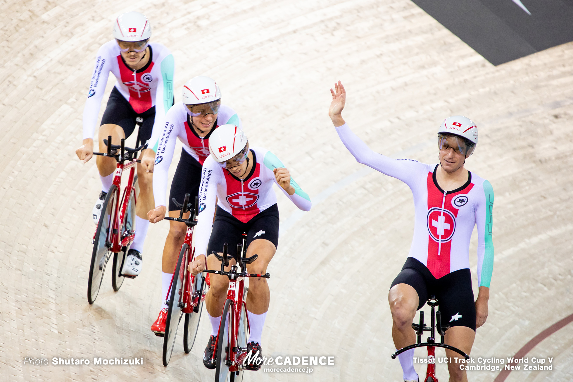 Final / Men's Team Pursuit / Track Cycling World Cup V / Cambridge, New Zealand