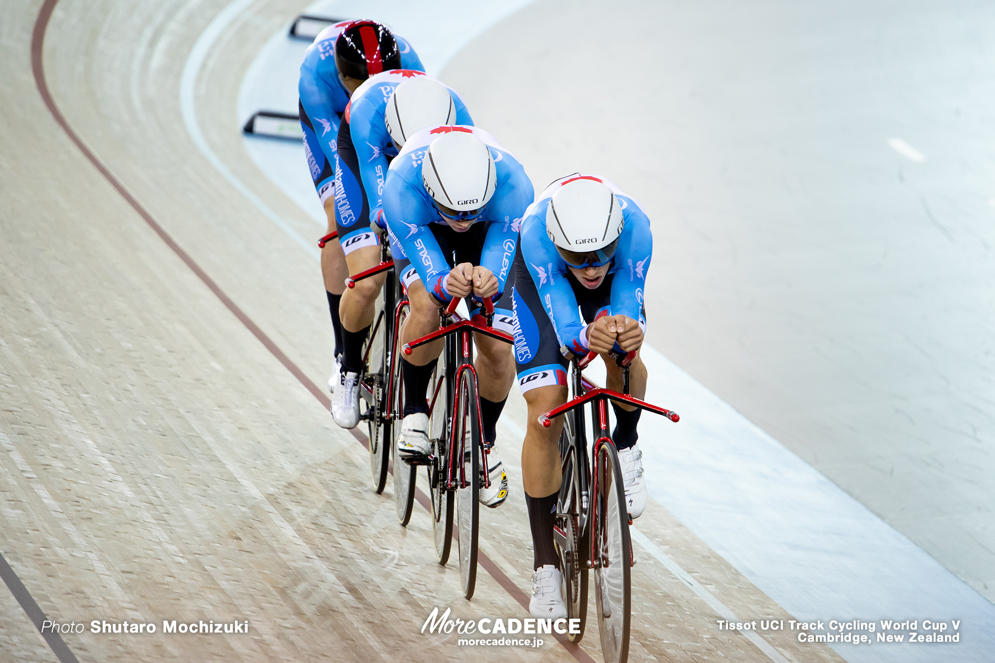 Final / Men's Team Pursuit / Track Cycling World Cup V / Cambridge, New Zealand