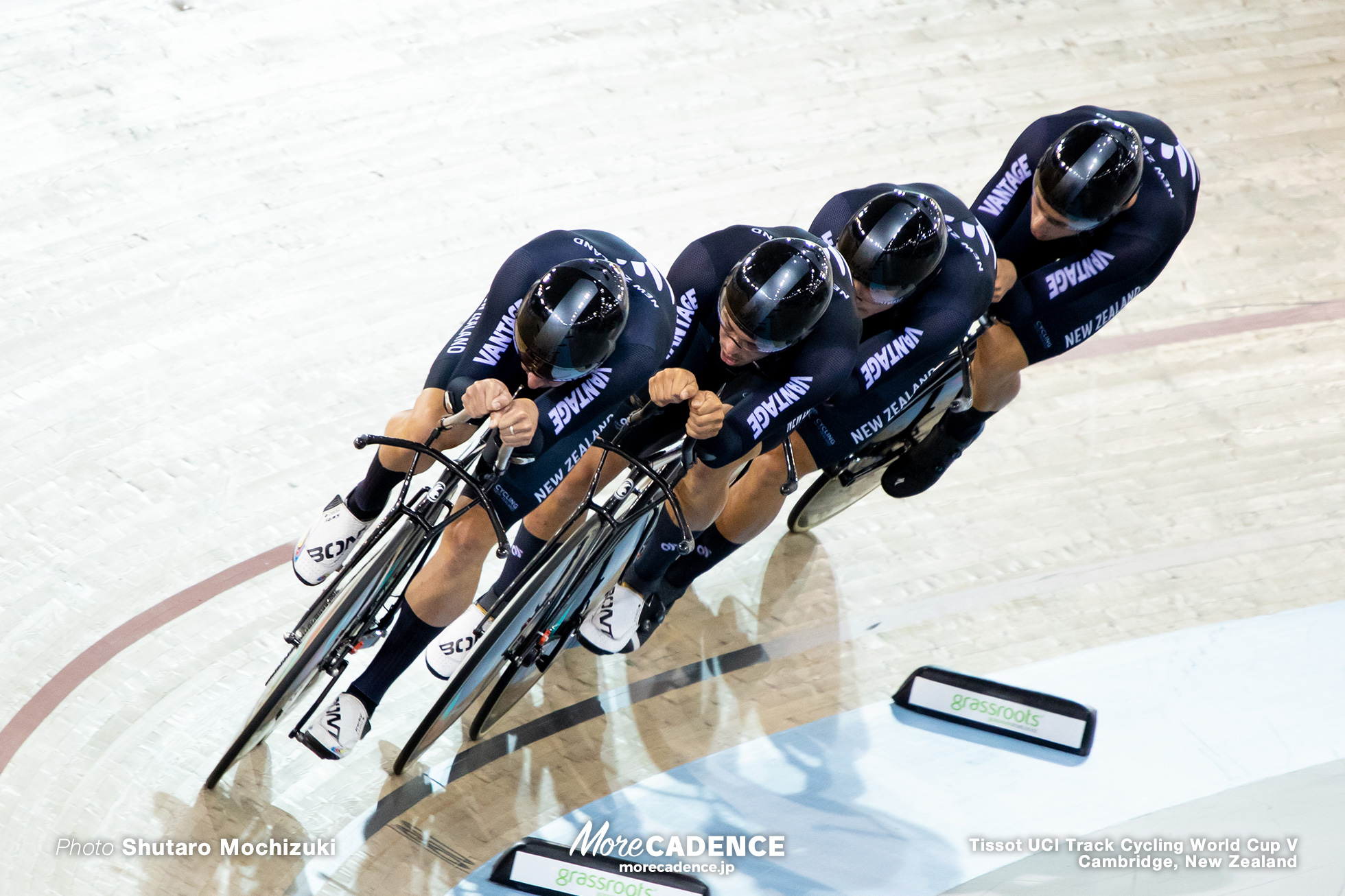 Final / Men's Team Pursuit / Track Cycling World Cup V / Cambridge, New Zealand