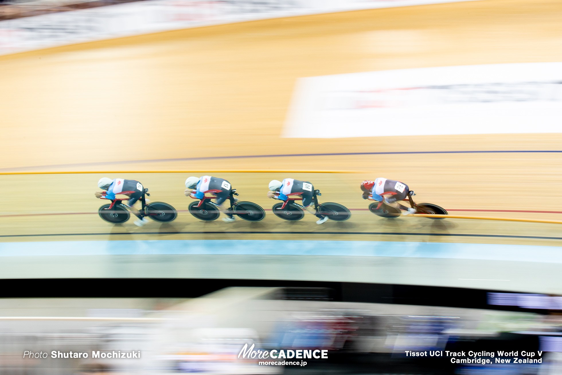 Final / Men's Team Pursuit / Track Cycling World Cup V / Cambridge, New Zealand