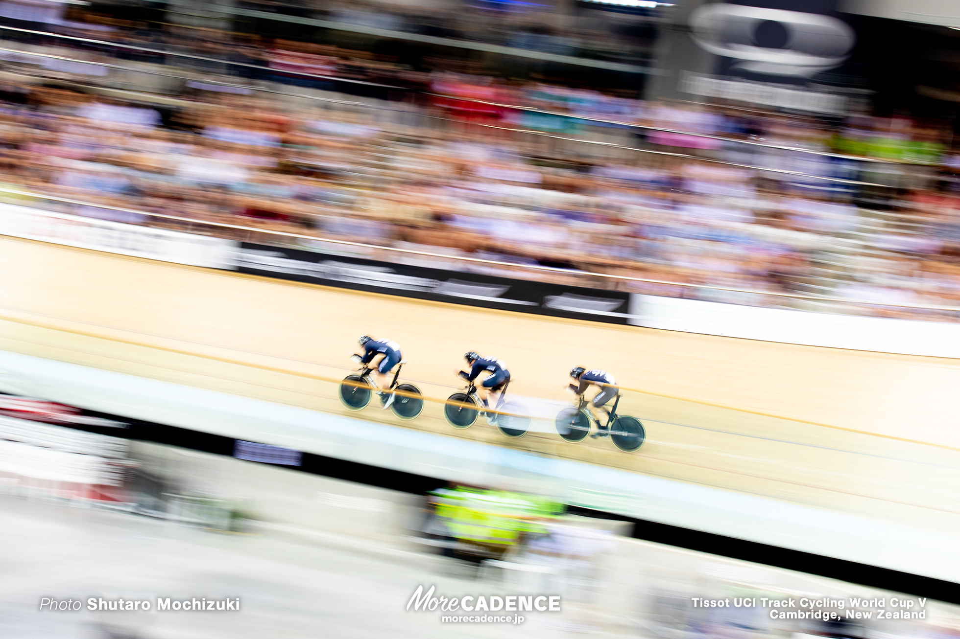 Final / Men's Team Pursuit / Track Cycling World Cup V / Cambridge, New Zealand