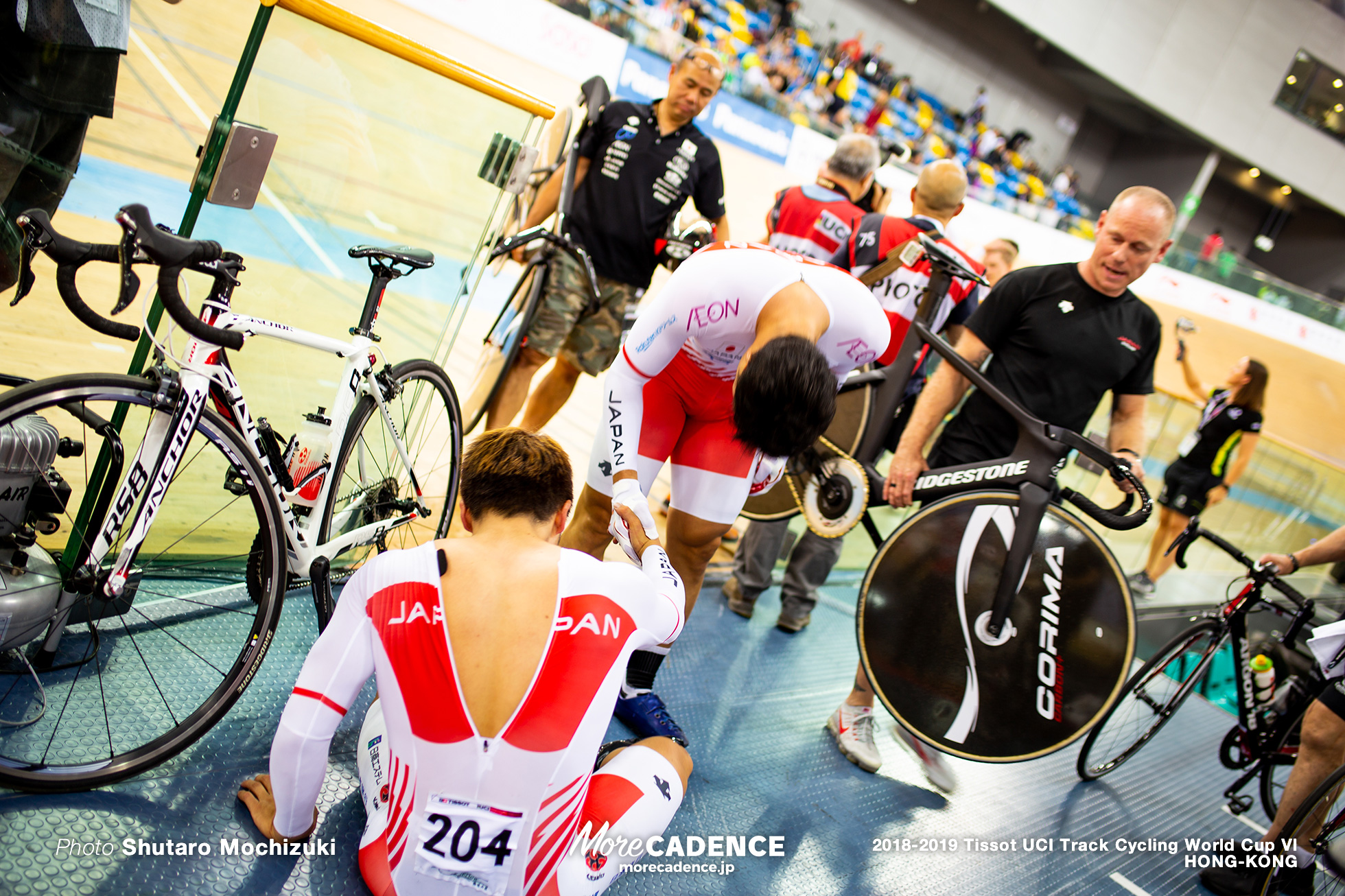 Final / Men's Team Sprint / Track Cycling World Cup VI / Hong-Kong