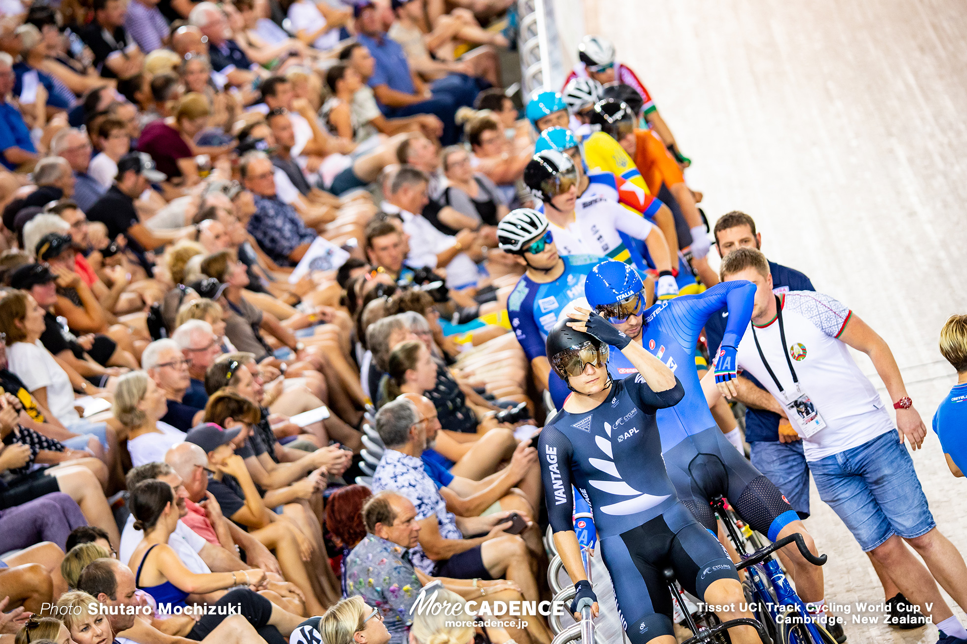 Men's Madison / Track Cycling World Cup V / Cambridge, New Zealand