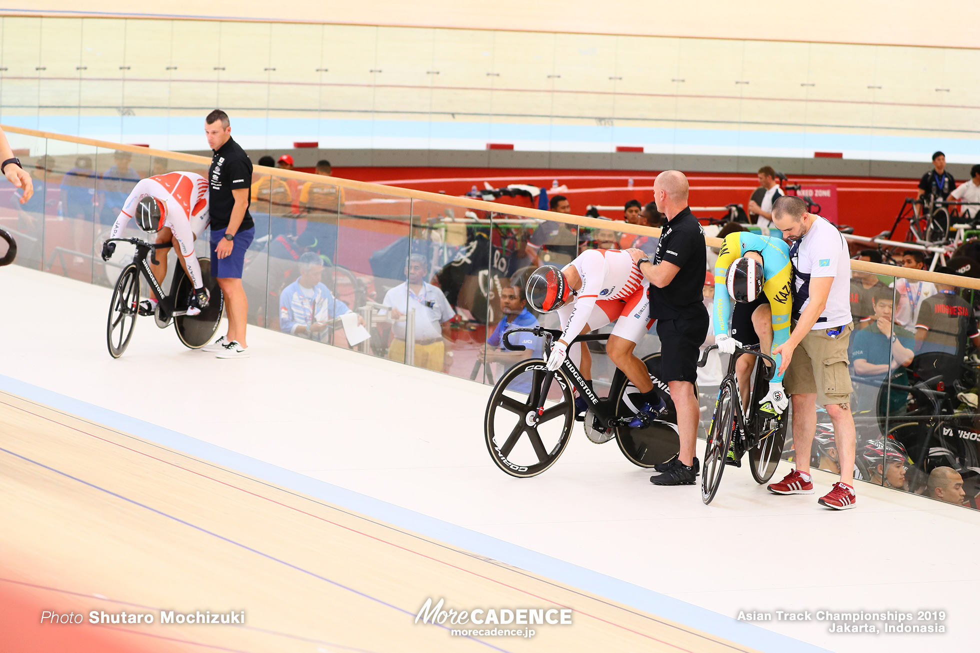 Men's Elite Keirin Semi Final / Asian Championships Track 2019 Jakarta