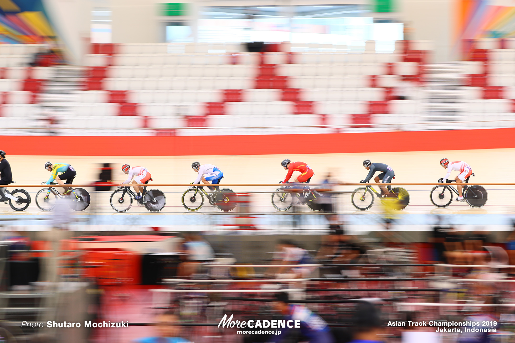 Men's Elite Keirin Semi Final / Asian Championships Track 2019 Jakarta