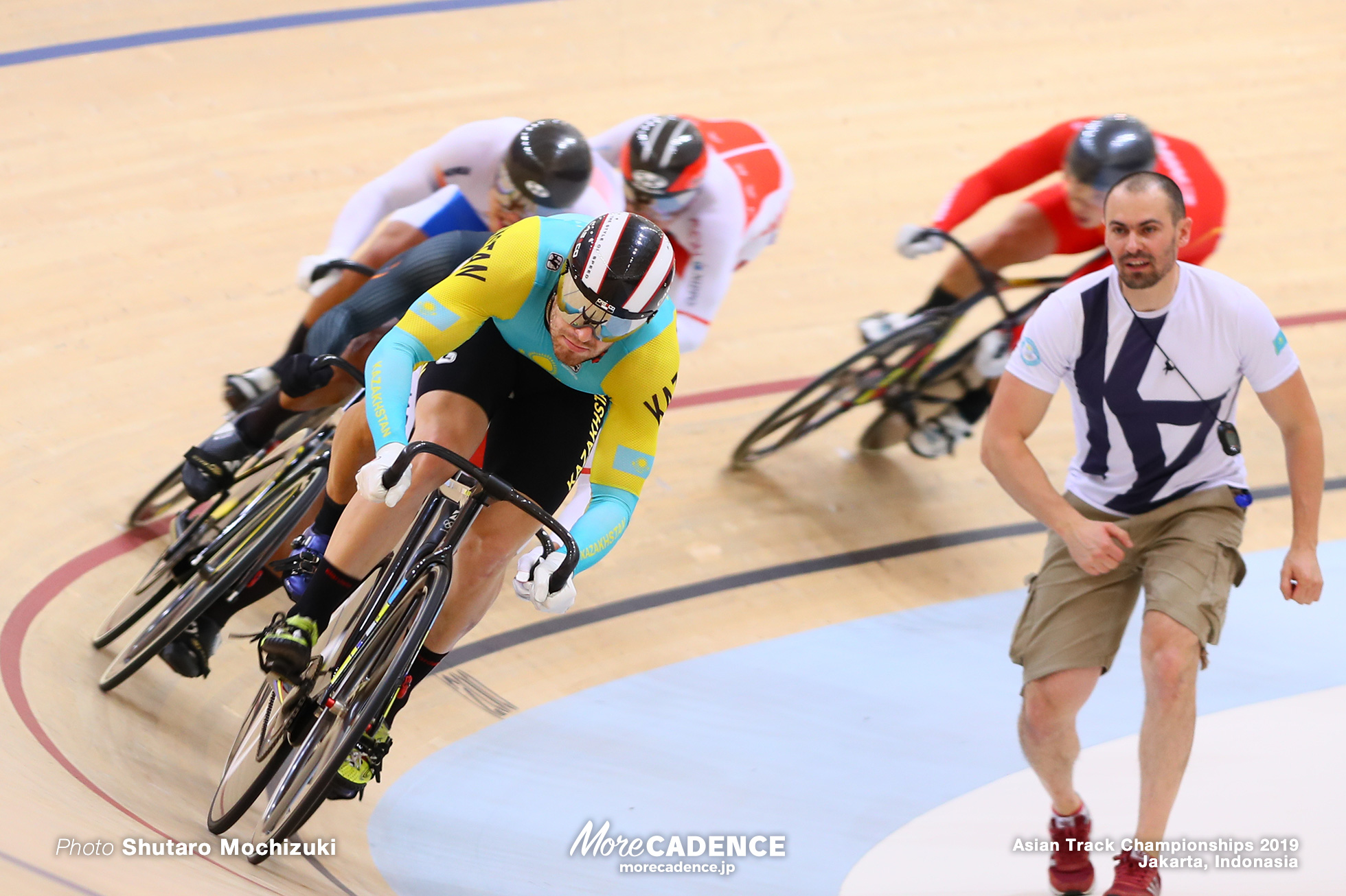 Men's Elite Keirin Semi Final / Asian Championships Track 2019 Jakarta