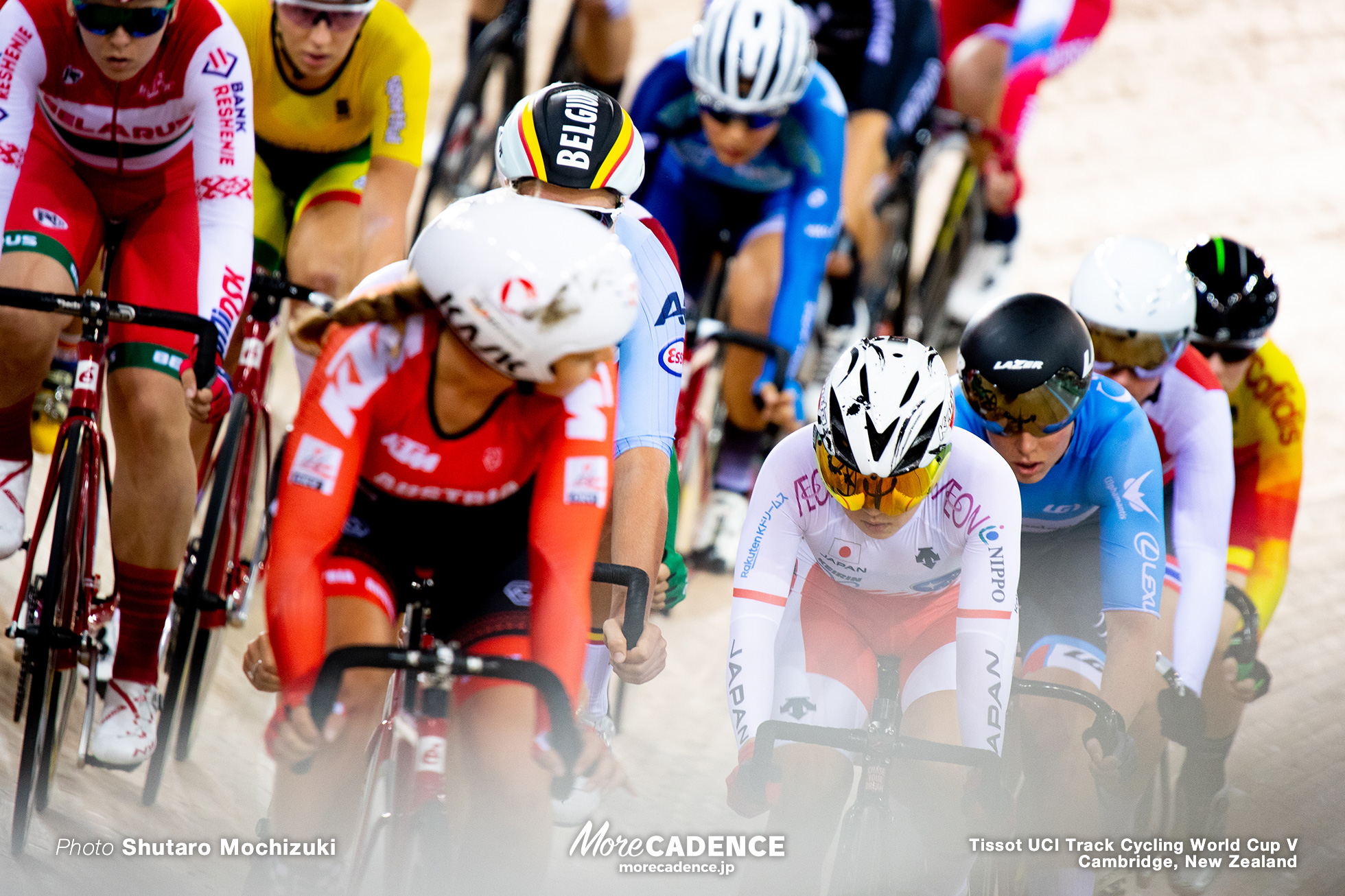 Point Race/ Women's Omnium / Track Cycling World Cup V / Cambridge, New Zealand