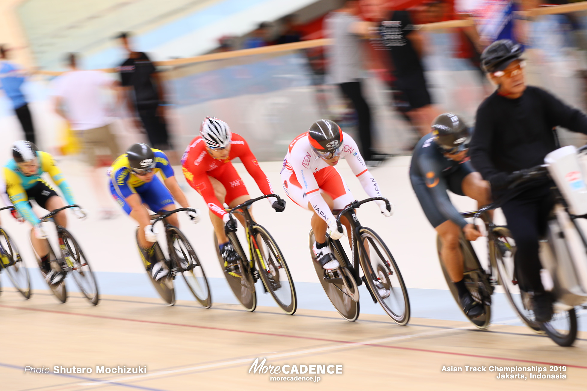 Men's Elite Keirin Semi Final / Asian Championships Track 2019 Jakarta