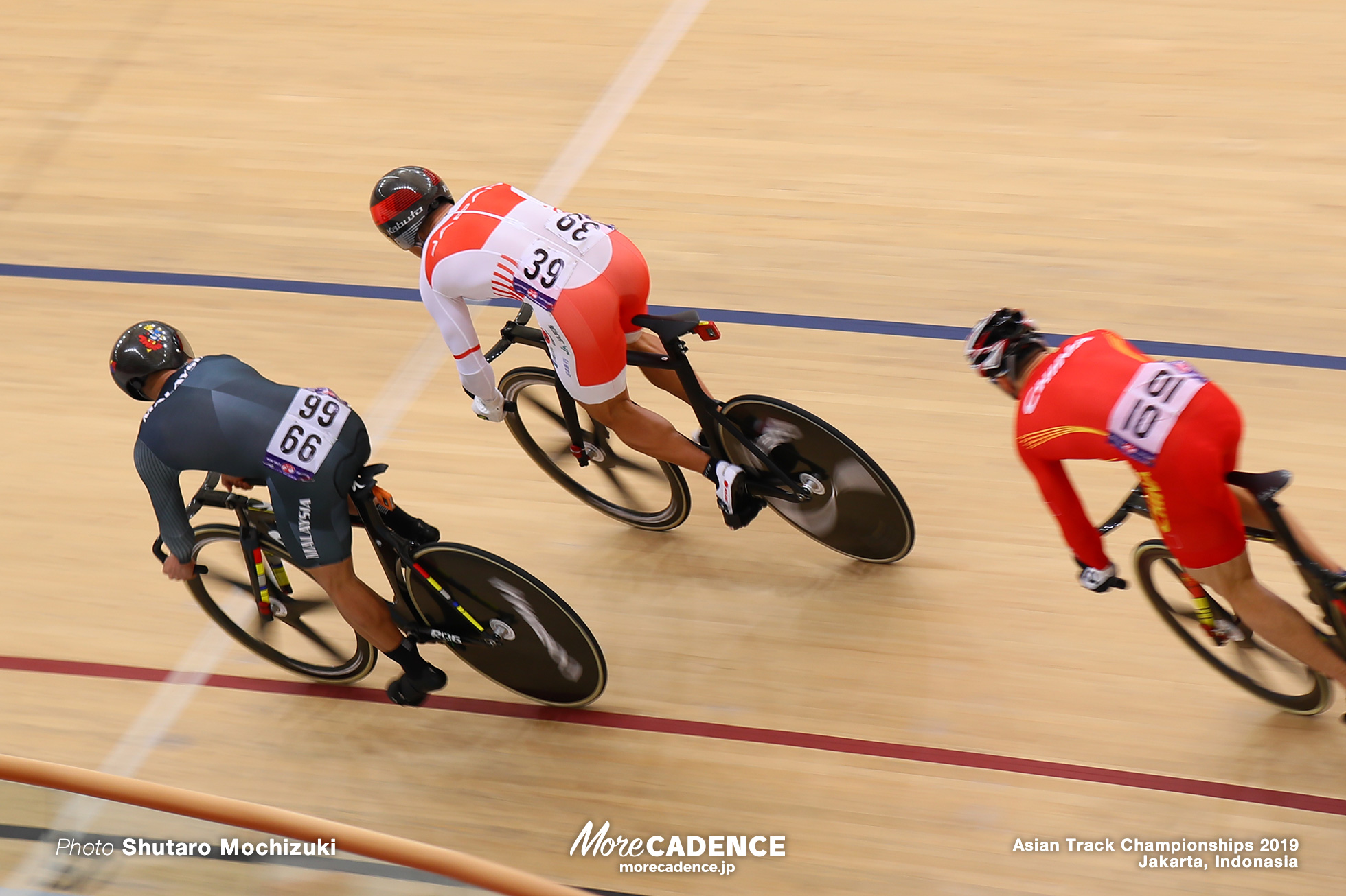 Men's Elite Keirin Semi Final / Asian Championships Track 2019 Jakarta