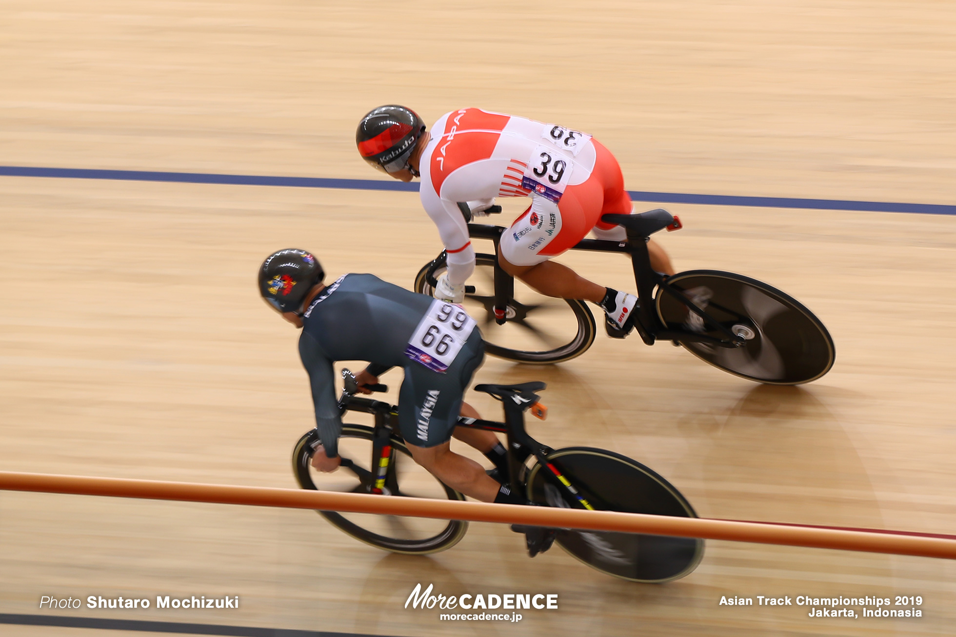 Men's Elite Keirin Semi Final / Asian Championships Track 2019 Jakarta