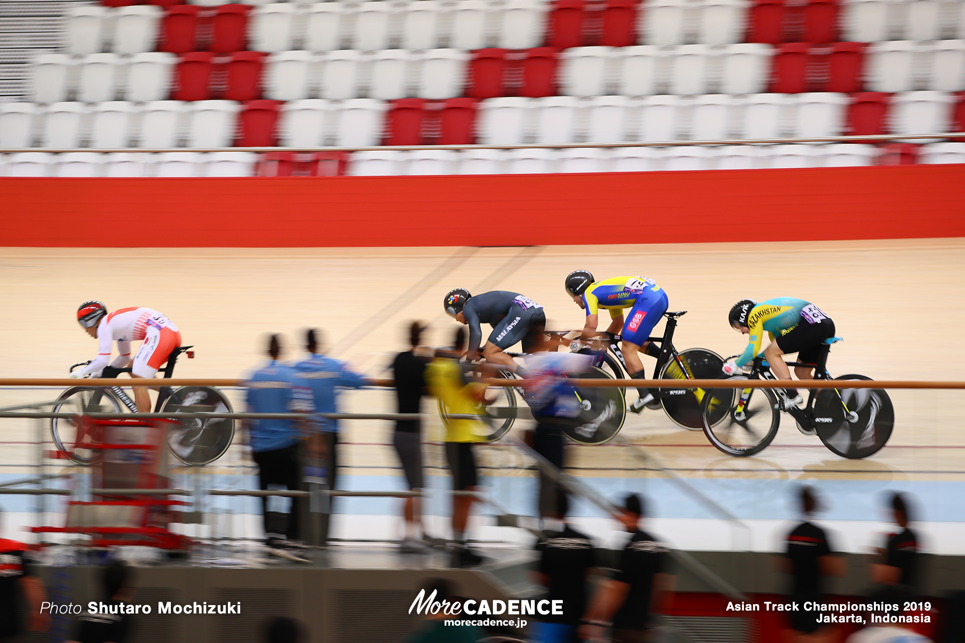 Men's Elite Keirin Semi Final / Asian Championships Track 2019 Jakarta