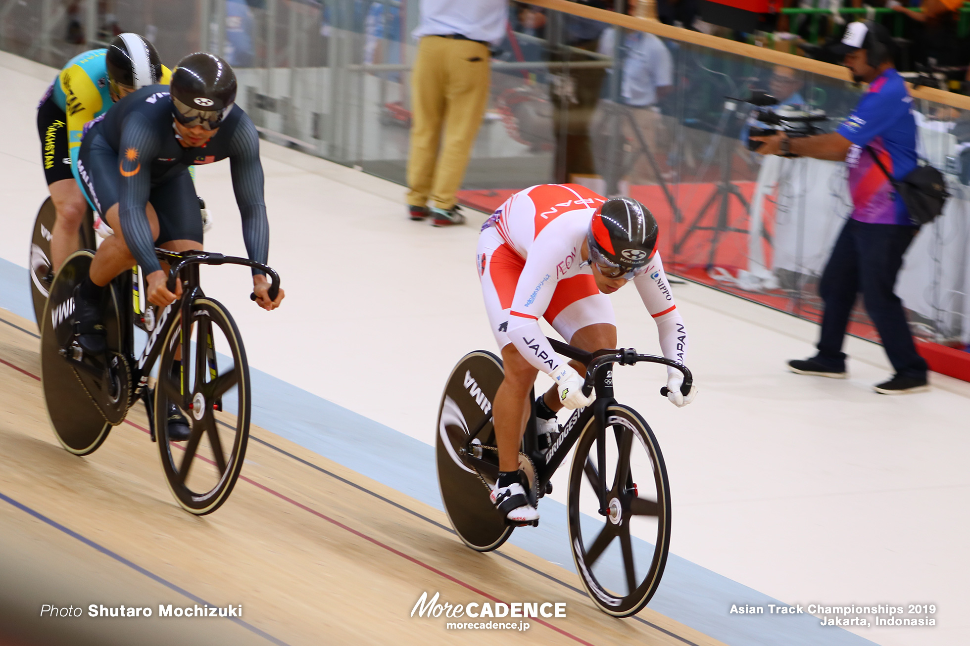 Men's Elite Keirin Semi Final / Asian Championships Track 2019 Jakarta