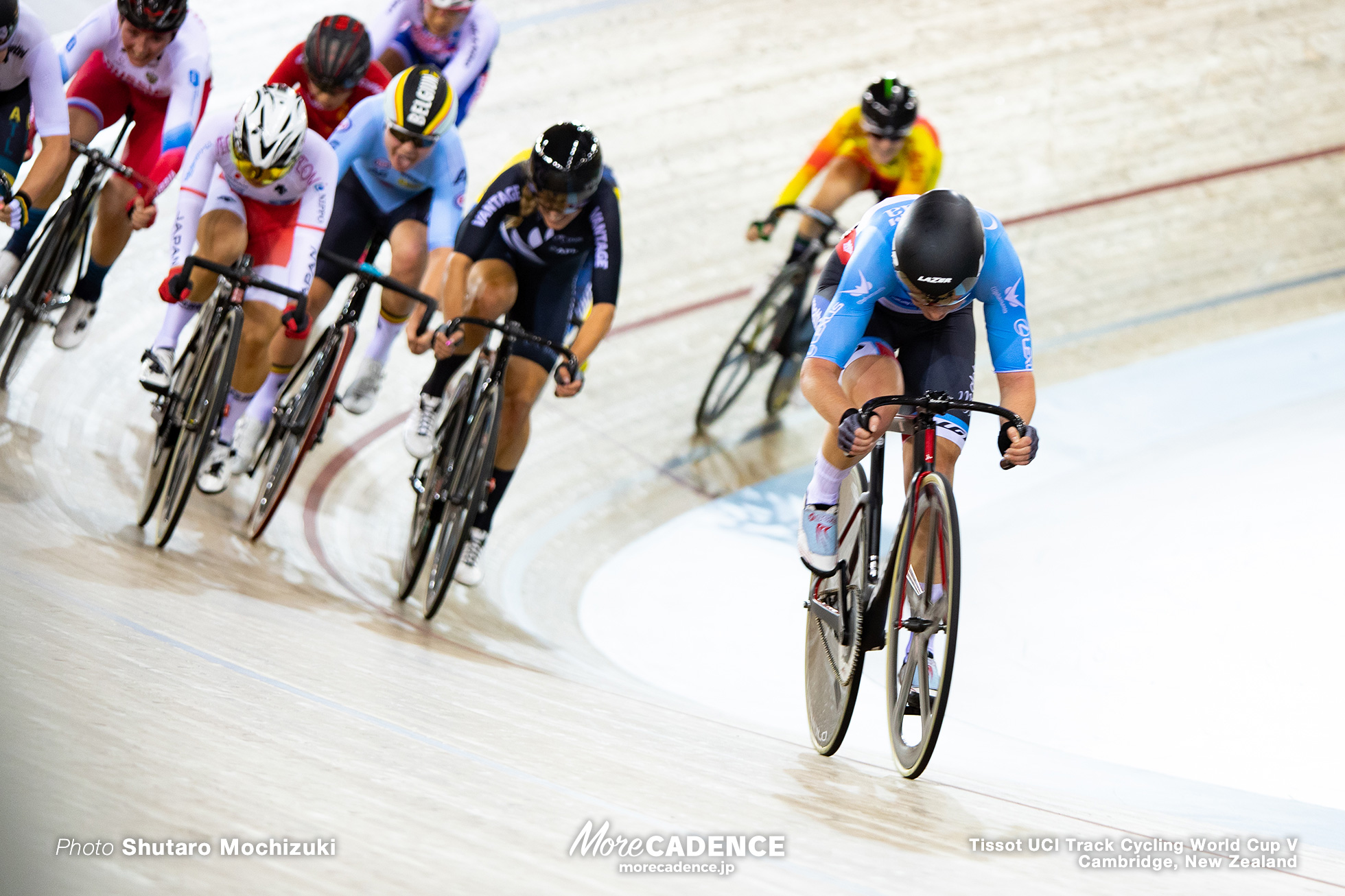 Point Race/ Women's Omnium / Track Cycling World Cup V / Cambridge, New Zealand