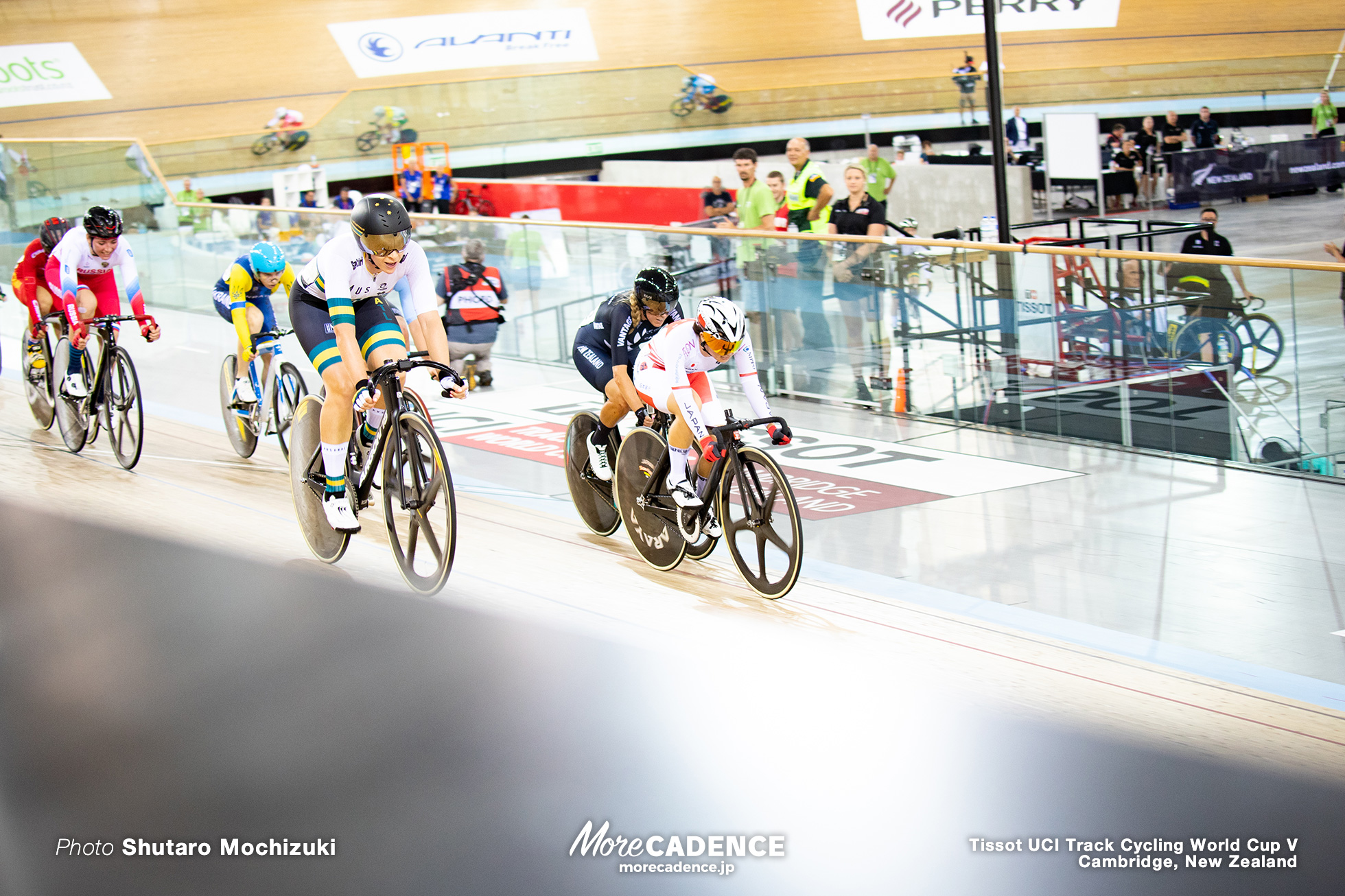 Point Race/ Women's Omnium / Track Cycling World Cup V / Cambridge, New Zealand