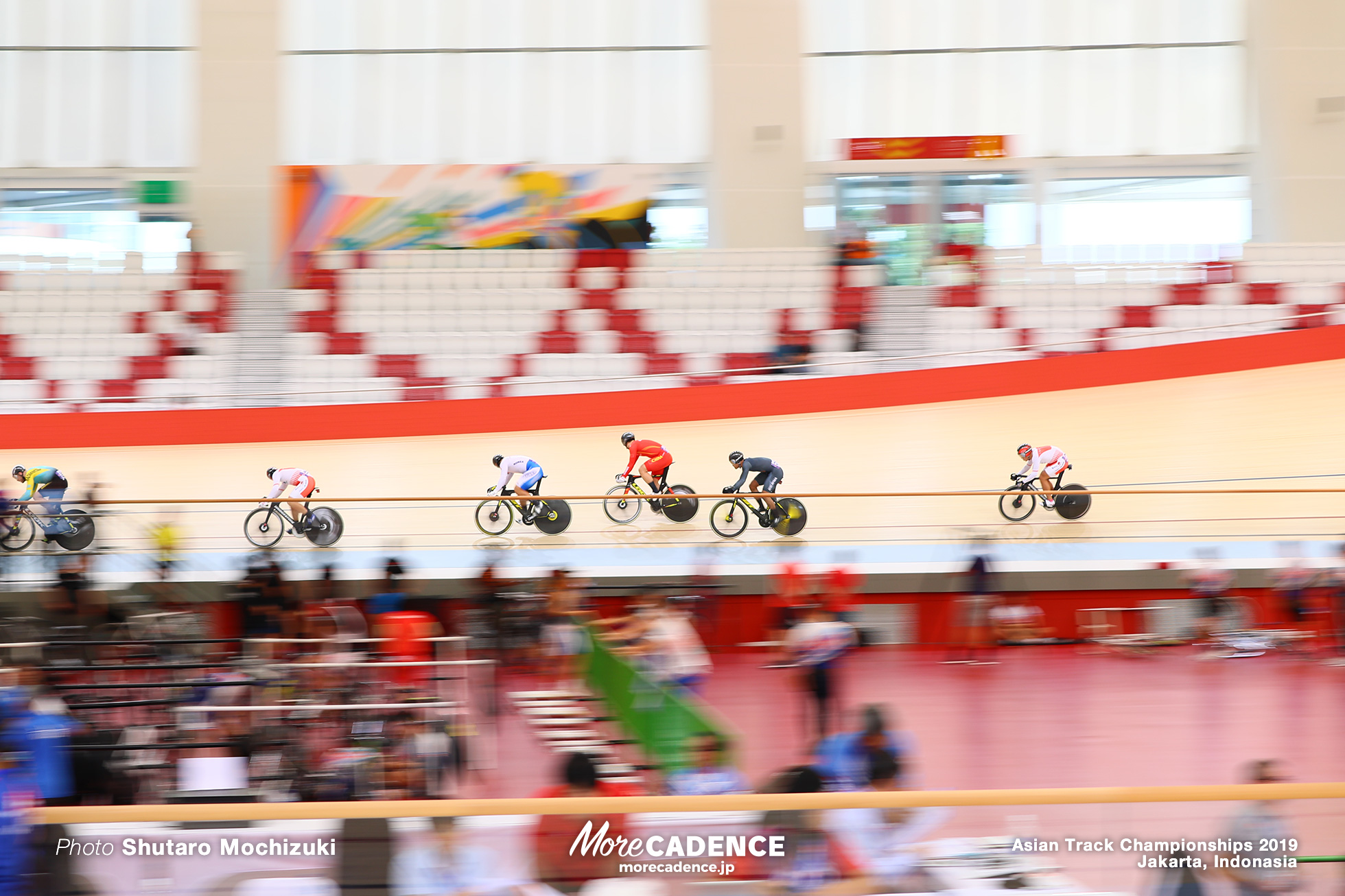 Men's Elite Keirin Semi Final / Asian Championships Track 2019 Jakarta