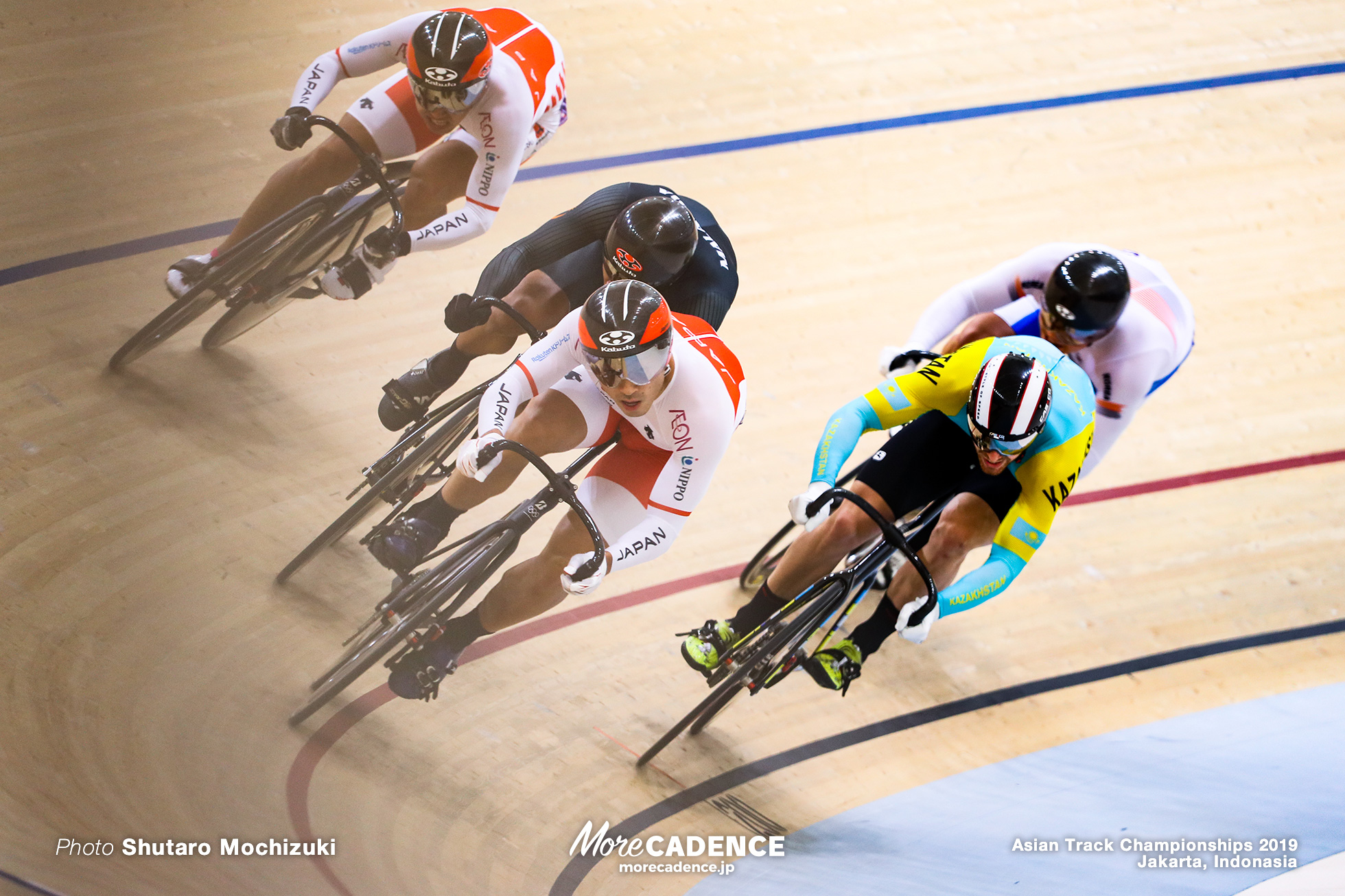 Men's Elite Keirin Semi Final / Asian Championships Track 2019 Jakarta