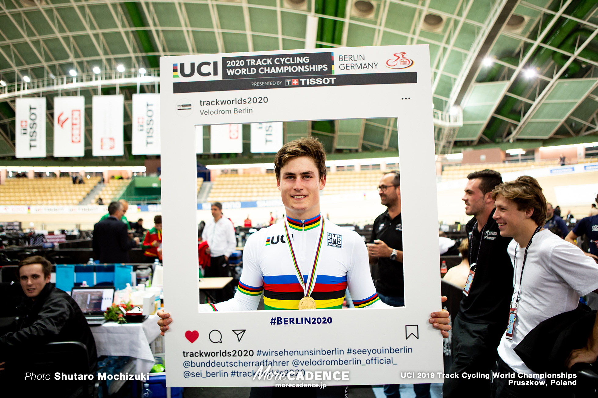 Men's Omnium Point Race / 2019 Track Cycling World Championships Pruszków, Poland