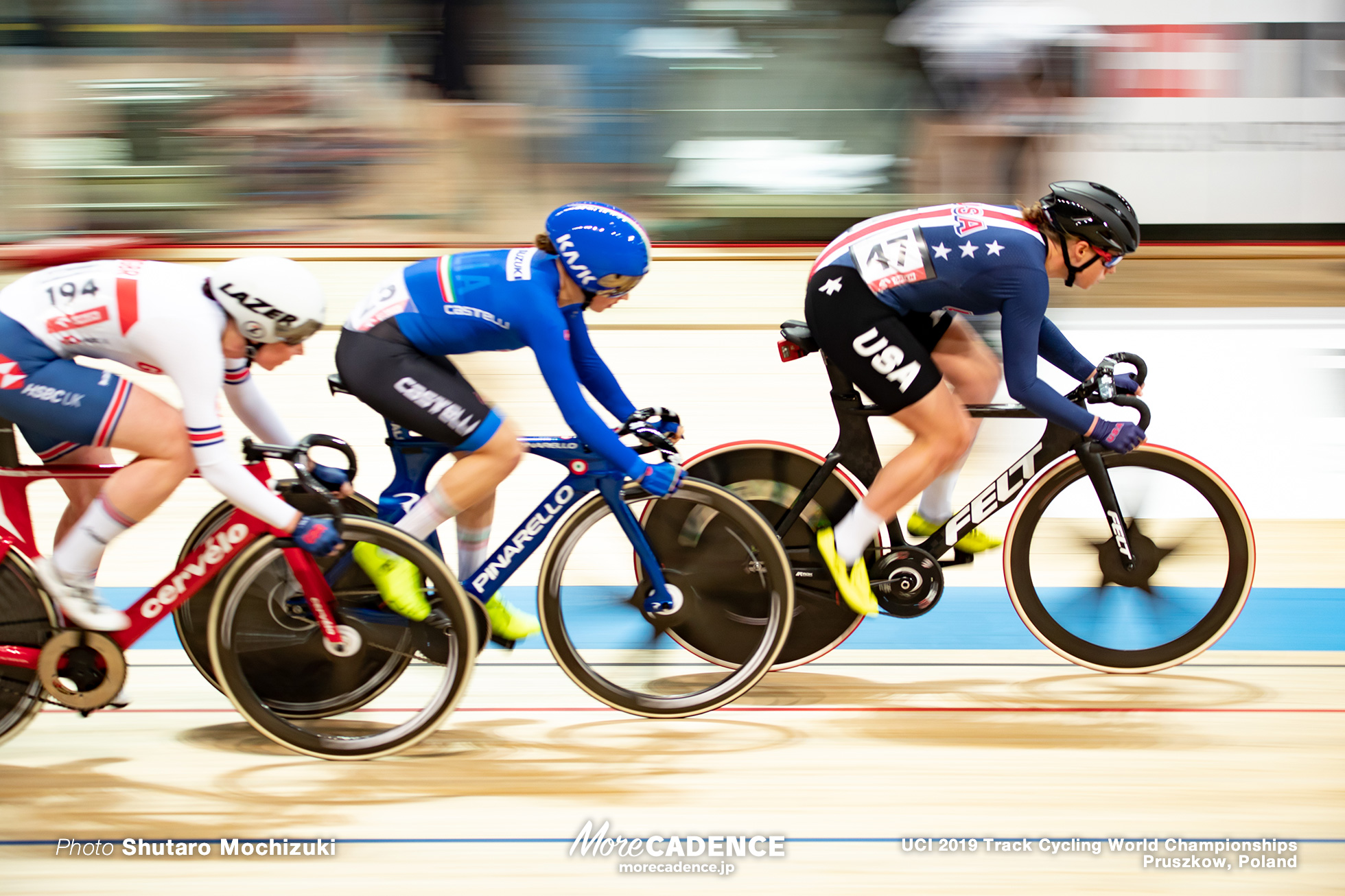 Women's Omnium Point Race / 2019 Track Cycling World Championships Pruszków, Poland