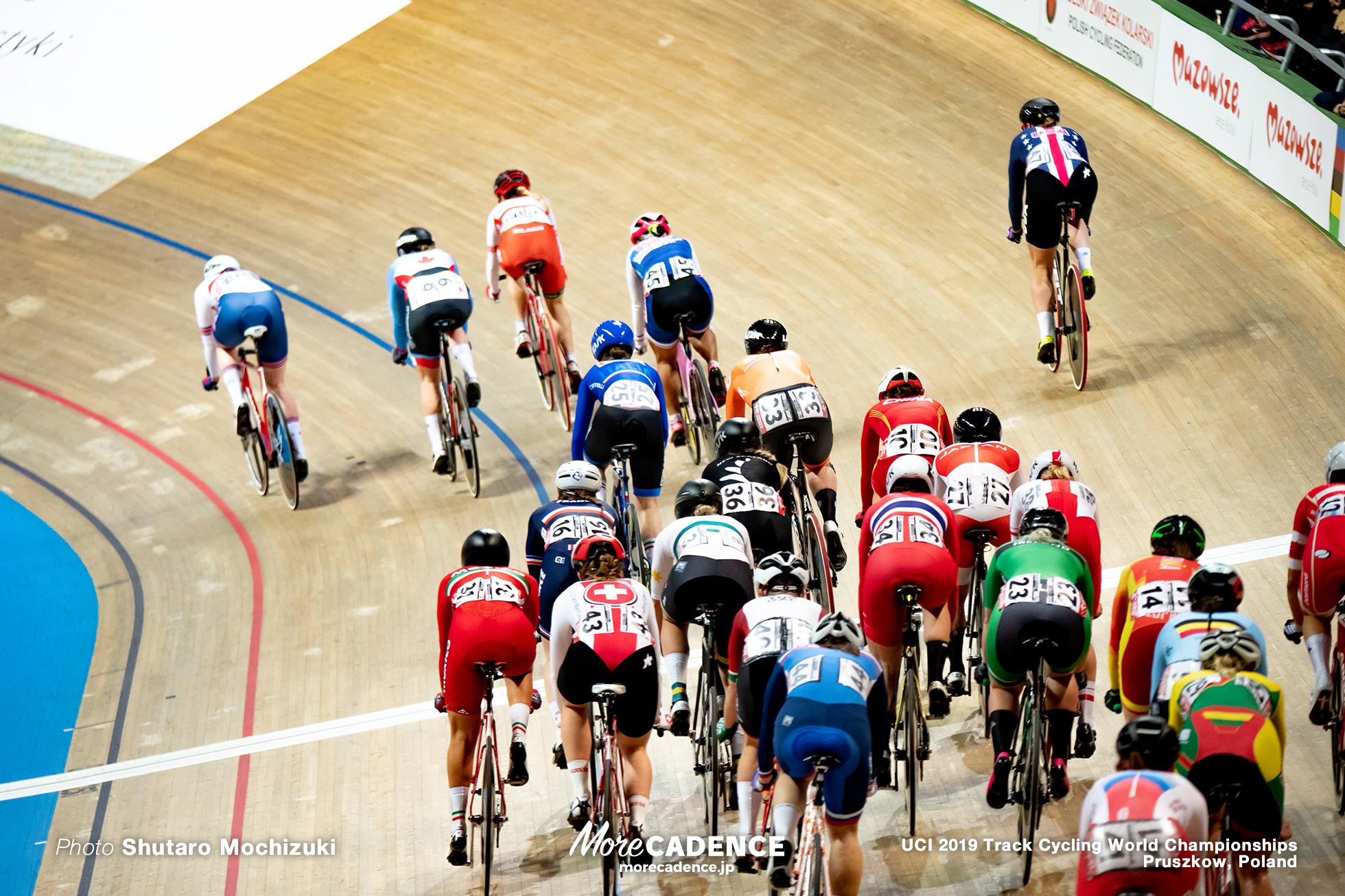 Women's Omnium Point Race / 2019 Track Cycling World Championships Pruszków, Poland