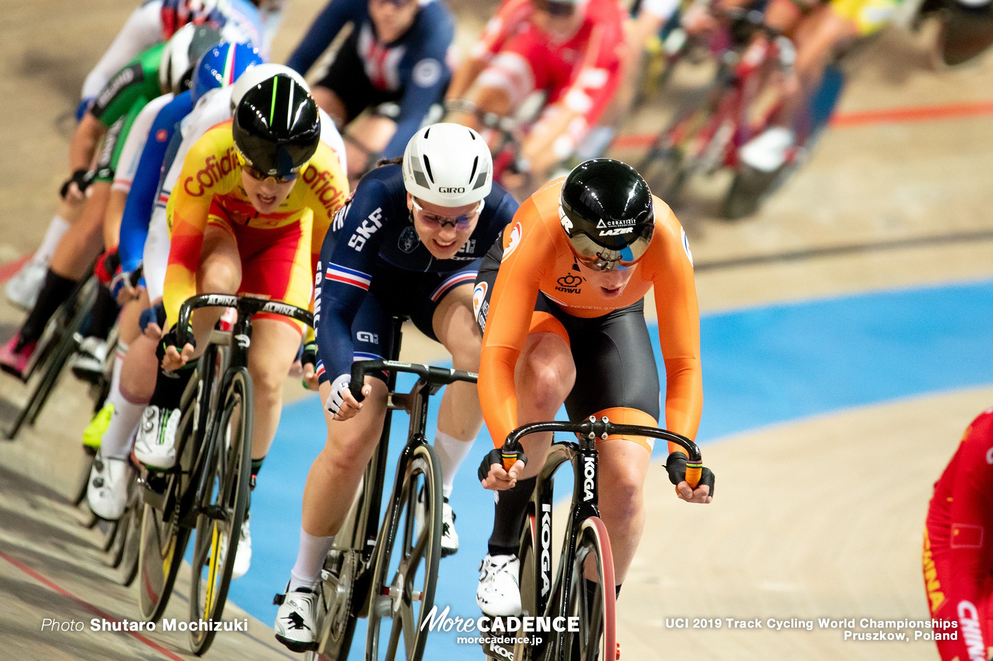 Women's Omnium Point Race / 2019 Track Cycling World Championships Pruszków, Poland