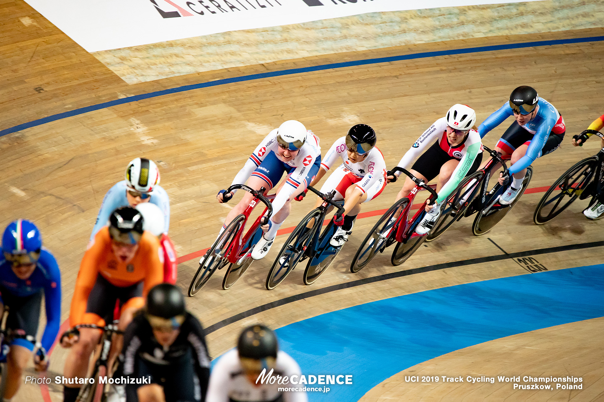 Women's Omnium Point Race / 2019 Track Cycling World Championships Pruszków, Poland