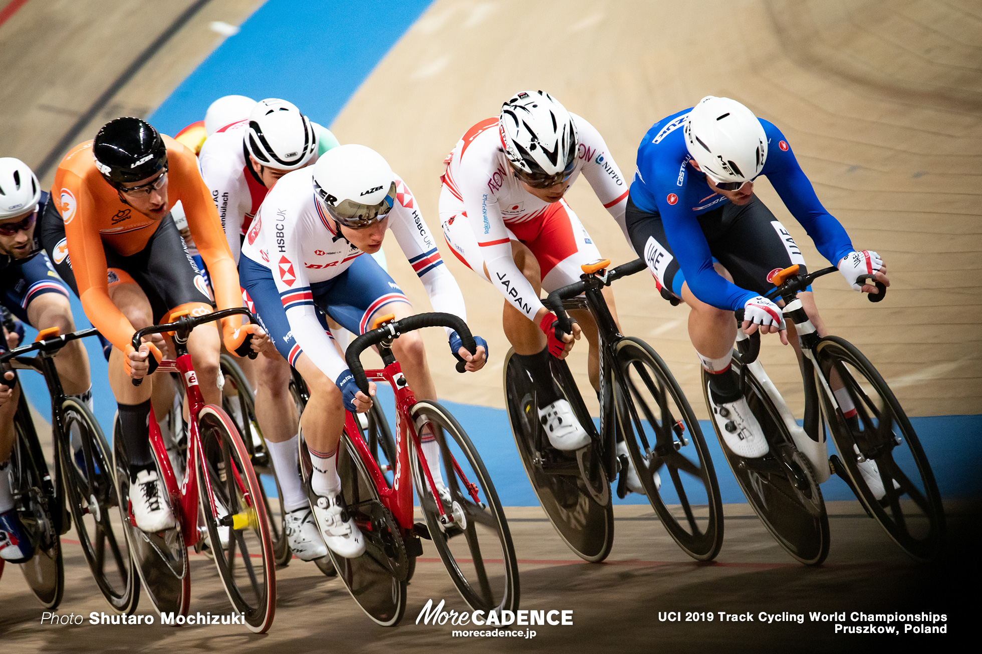 Men's Omnium Elimination / 2019 Track Cycling World Championships Pruszków, Poland