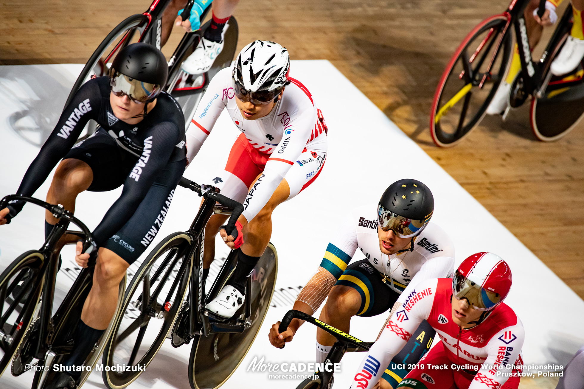 Men's Omnium Point Race / 2019 Track Cycling World Championships Pruszków, Poland