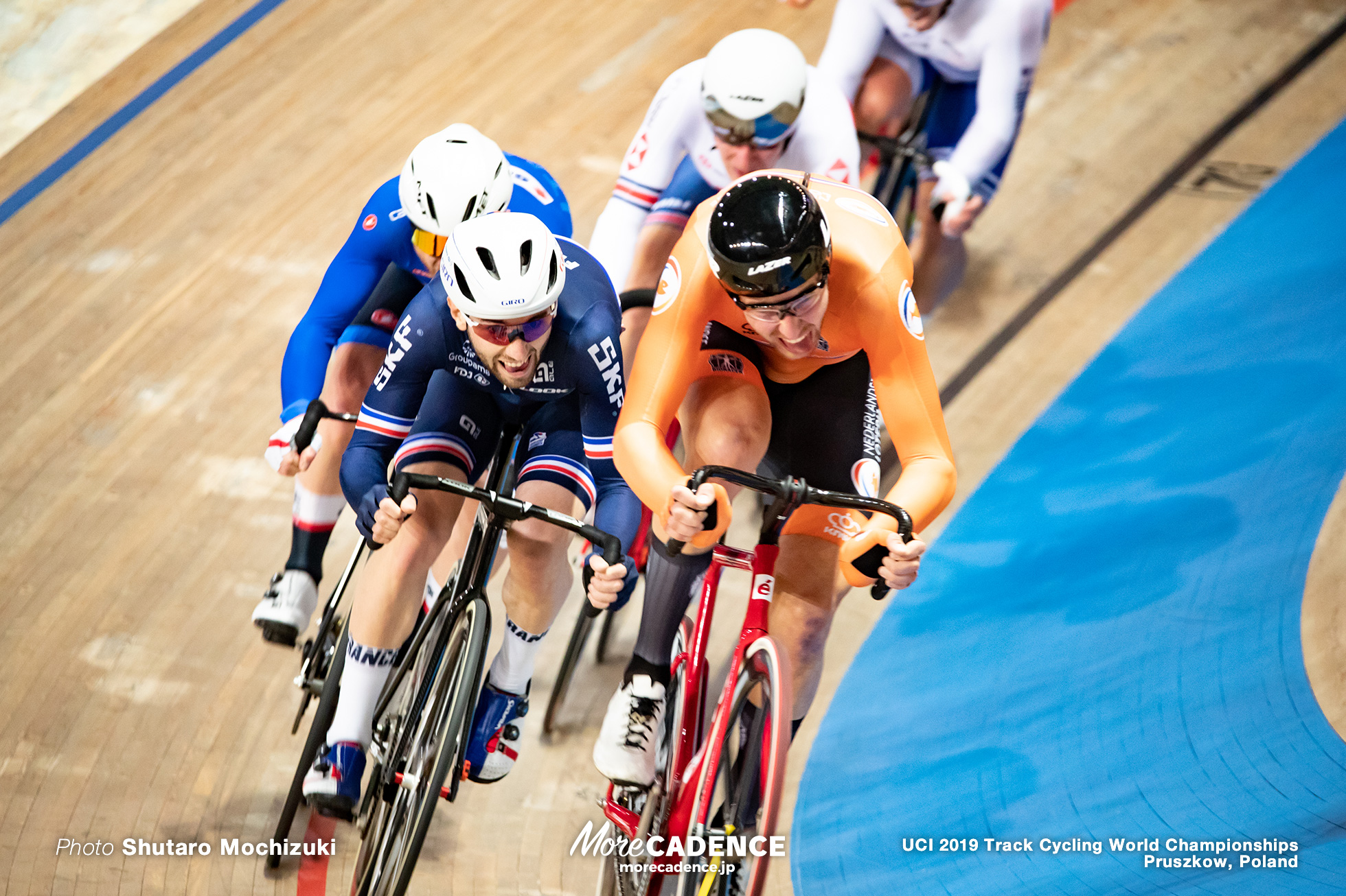 Men's Omnium Point Race / 2019 Track Cycling World Championships Pruszków, Poland