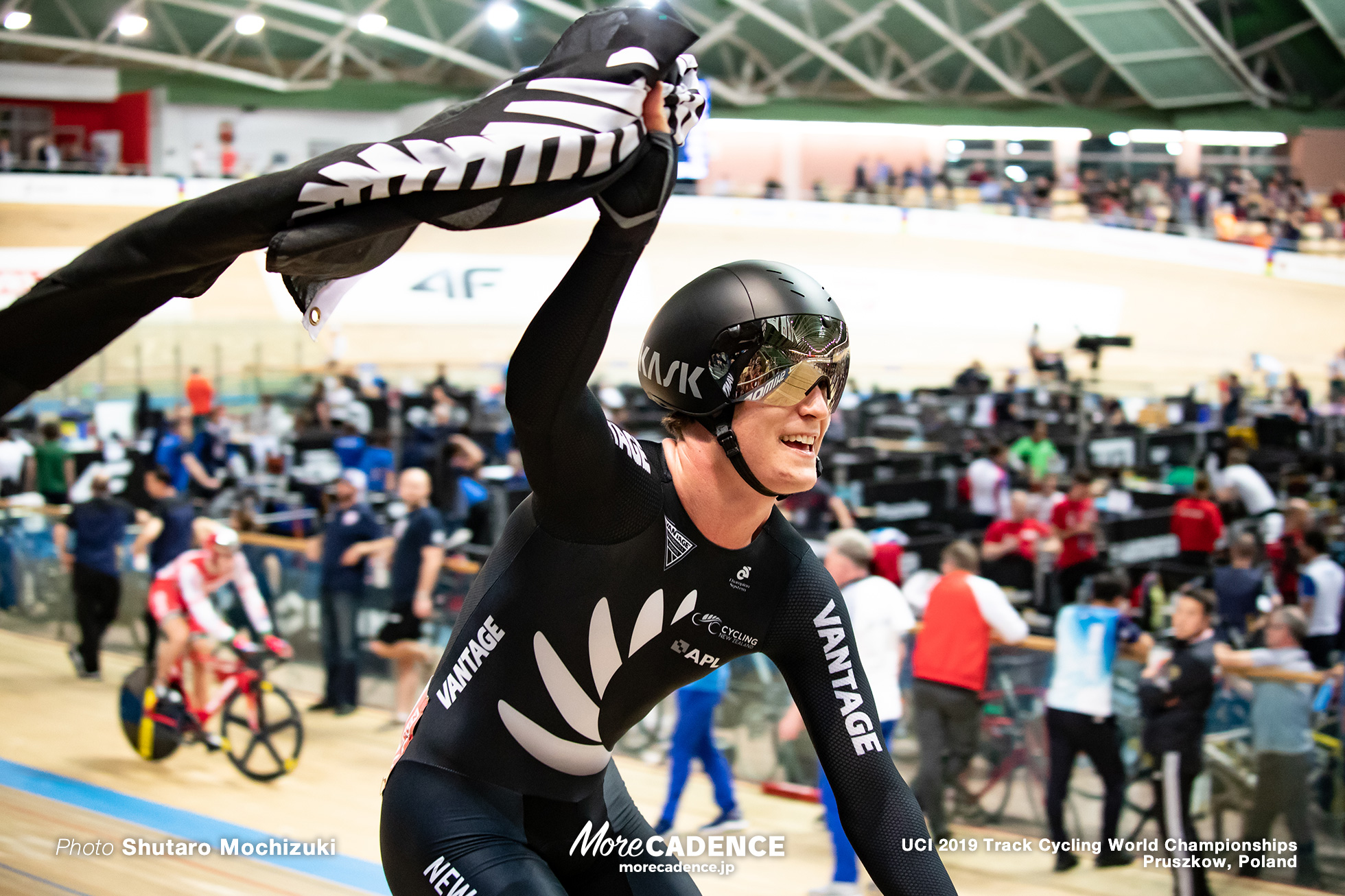 Men's Omnium Point Race / 2019 Track Cycling World Championships Pruszków, Poland