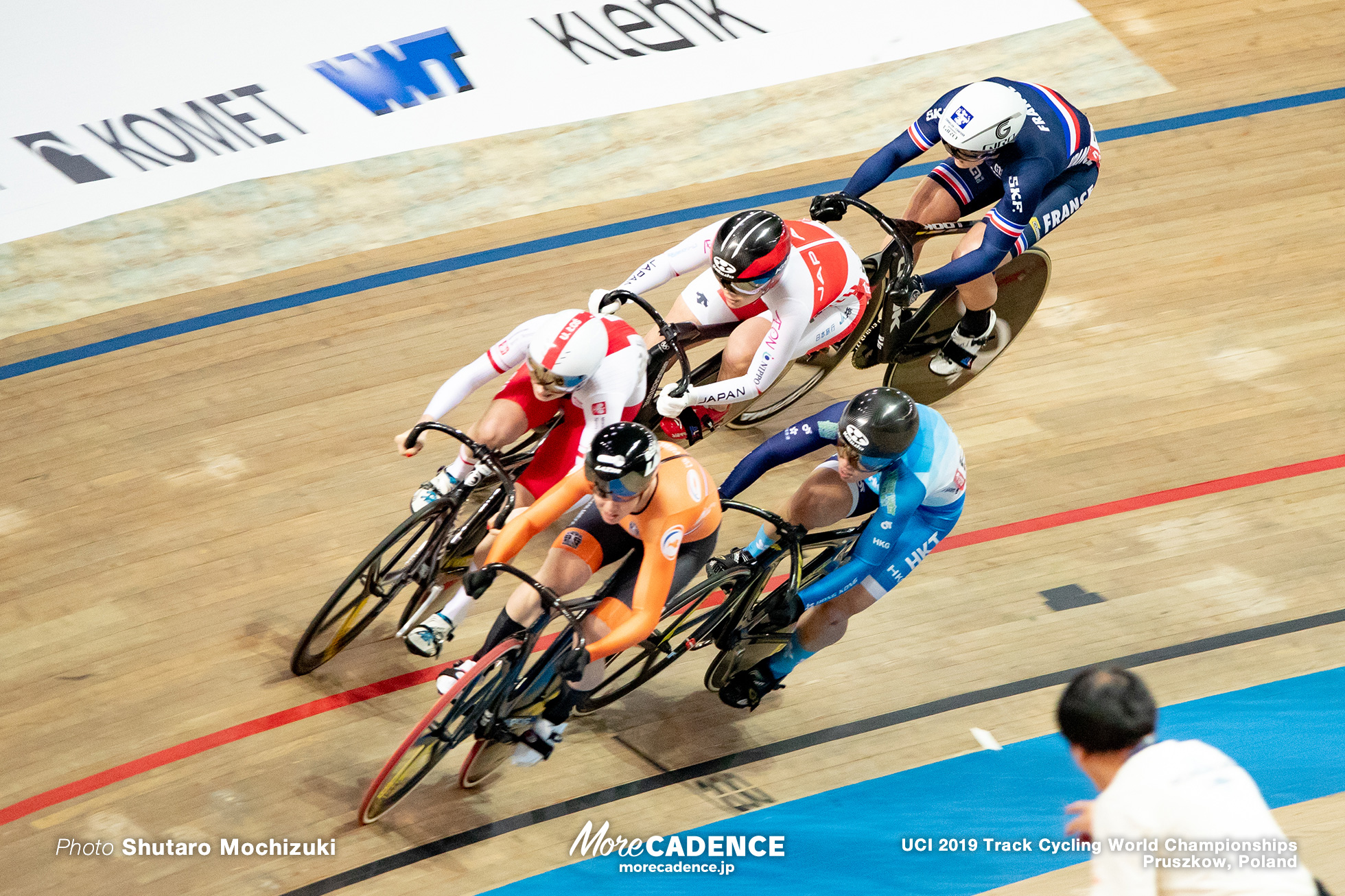 Women's Keirin 1st Round / 2019 Track Cycling World Championships Pruszków, Poland