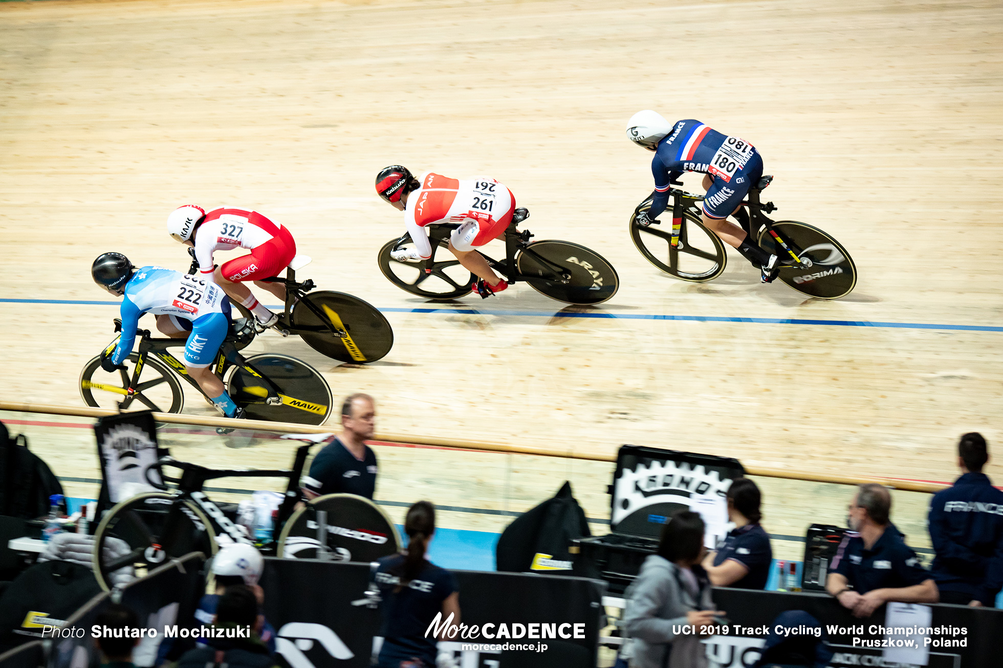 Women's Keirin 1st Round / 2019 Track Cycling World Championships Pruszków, Poland