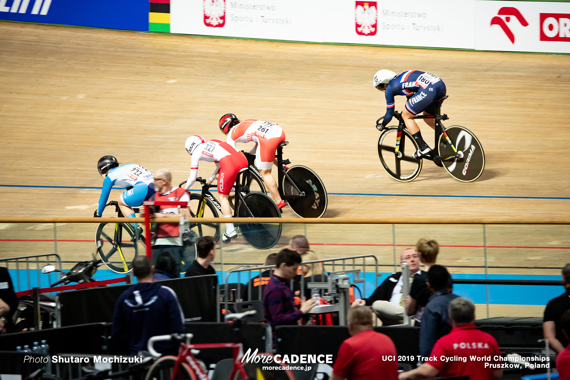 Women's Keirin 1st Round / 2019 Track Cycling World Championships Pruszków, Poland